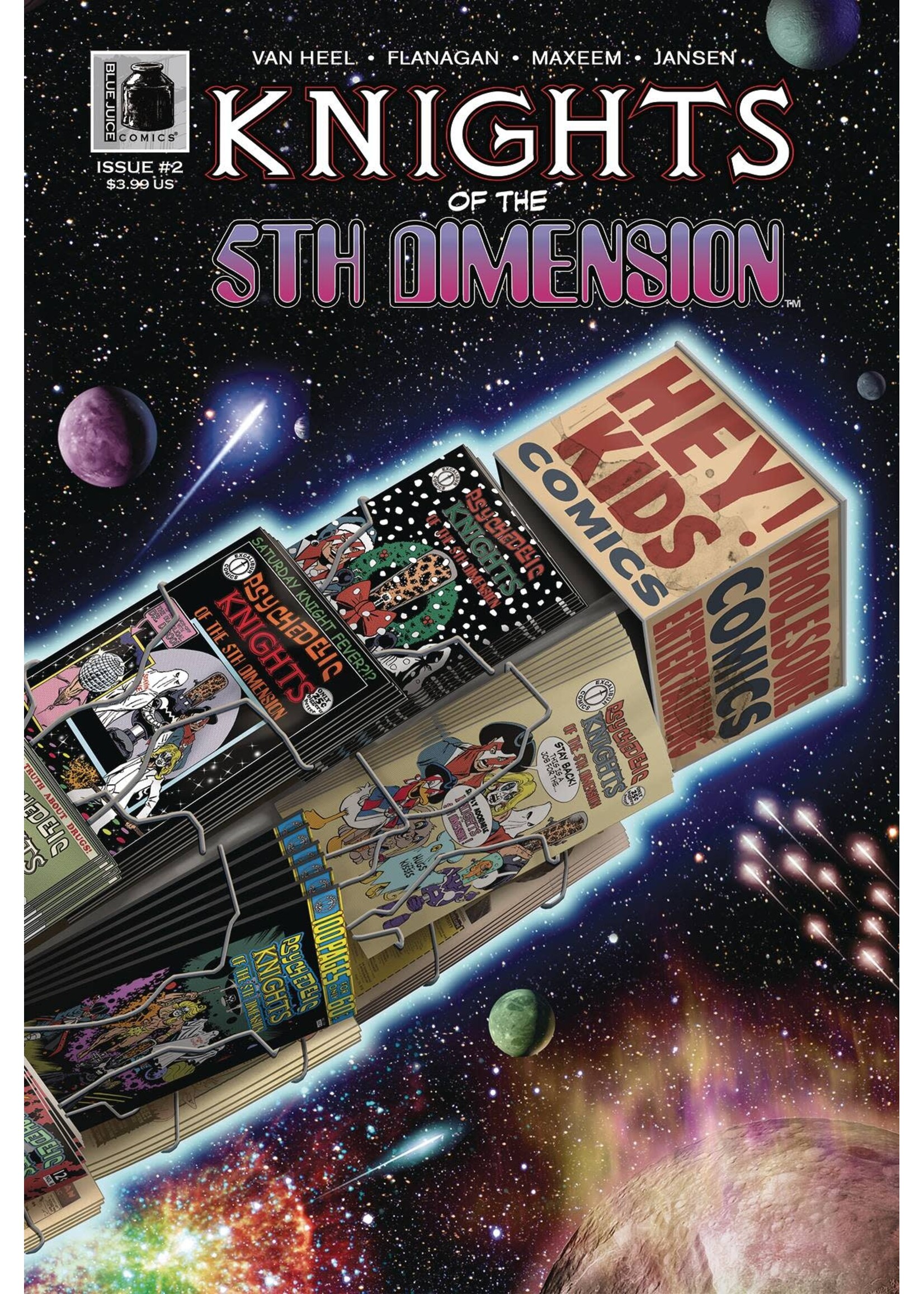 BLUE JUICE COMICS KNIGHTS OF THE FIFTH DIMENSION #2 (OF 4)