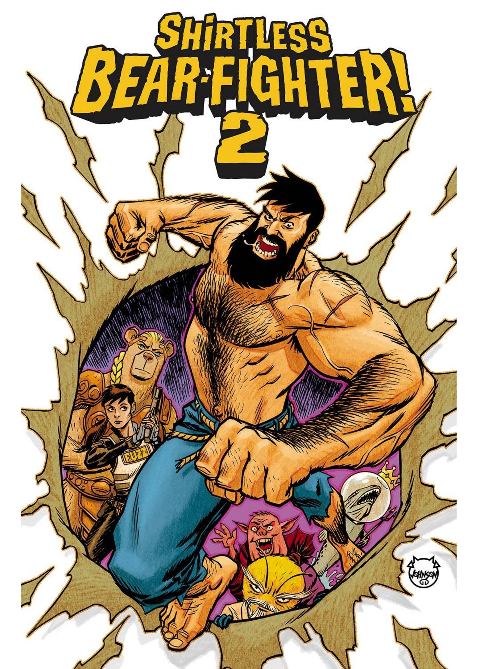 . SHIRTLESS BEAR-FIGHTER 2 #1 (OF 7) CVR A JOHNSON