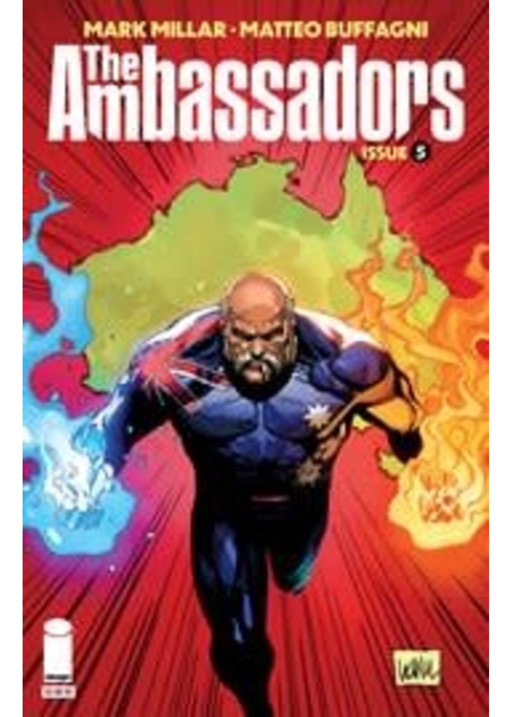 . AMBASSADORS #5 (OF 6) CVR C YU (MR)