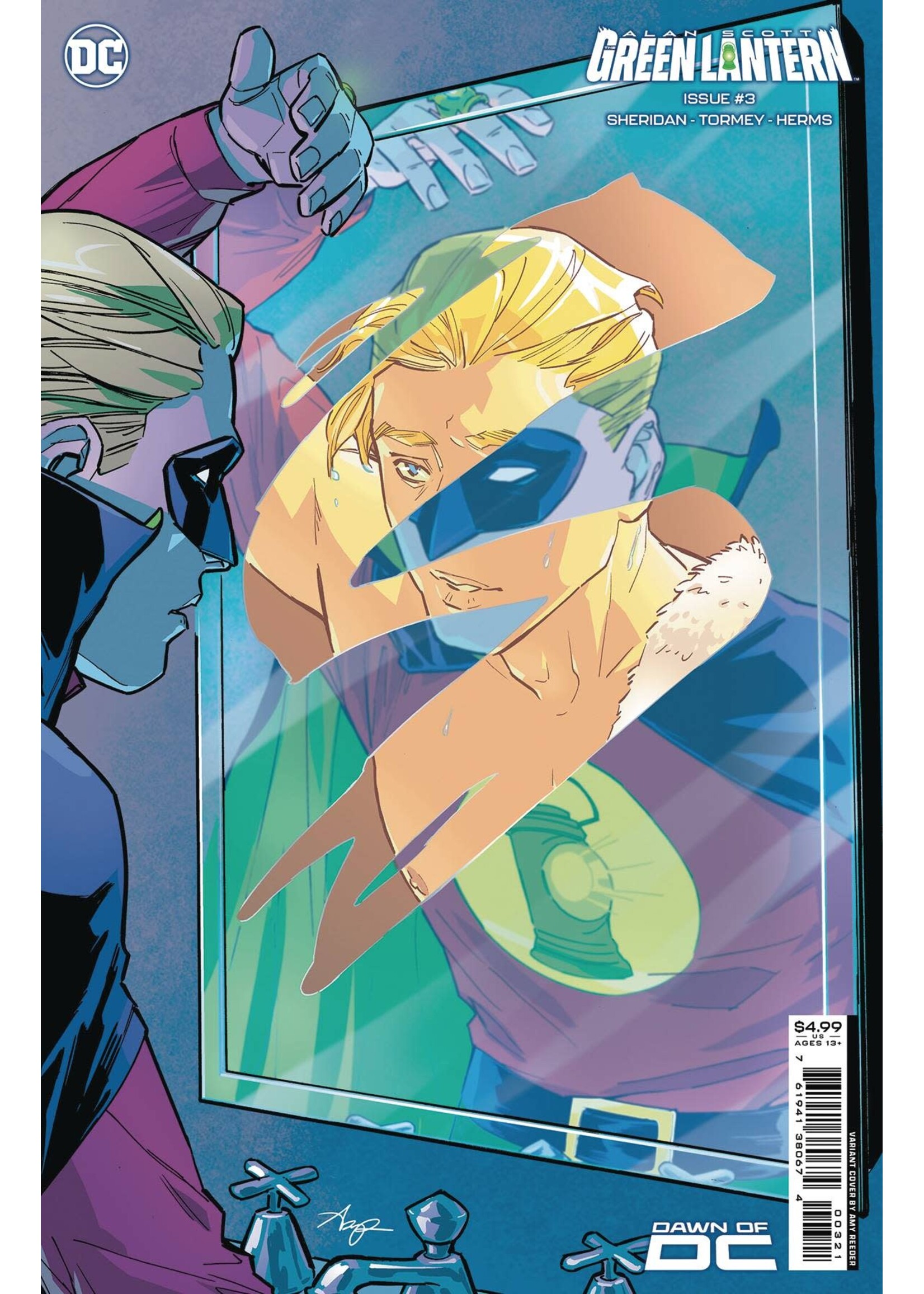 . ALAN SCOTT GREEN LANTERN #3 REEDER