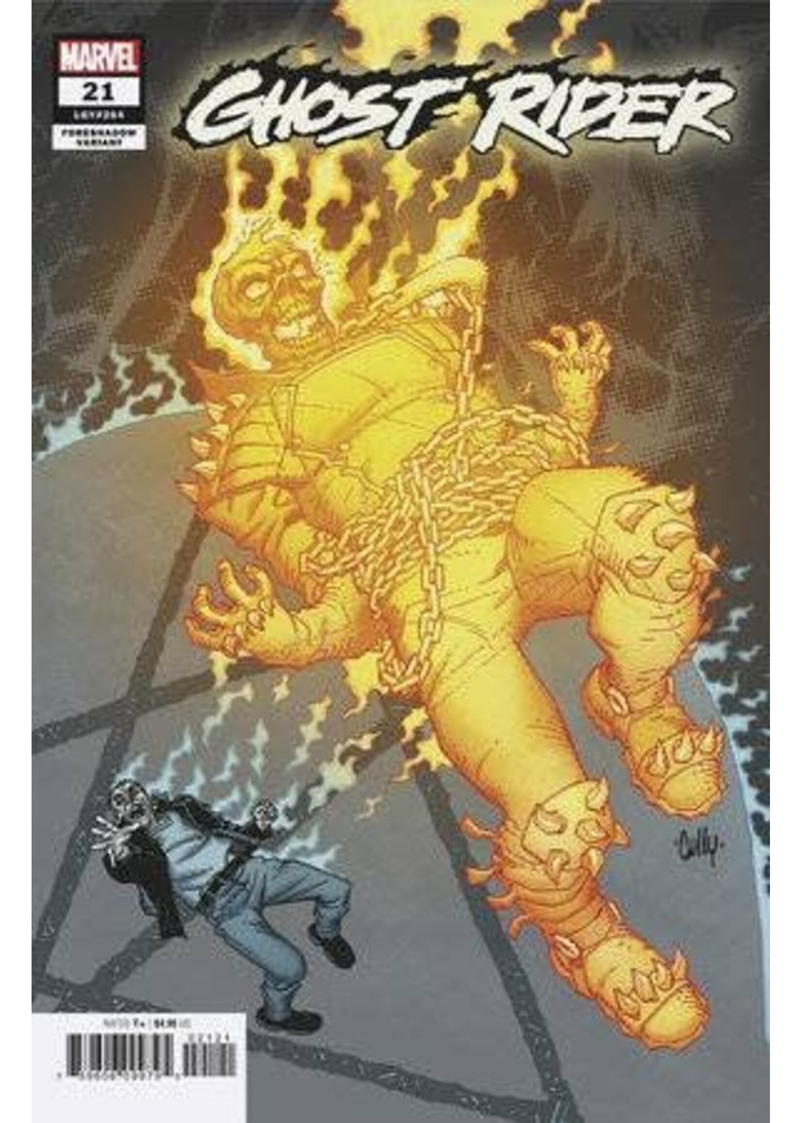 . GHOST RIDER #21 CULLY HAMNER FORESHADOW VAR