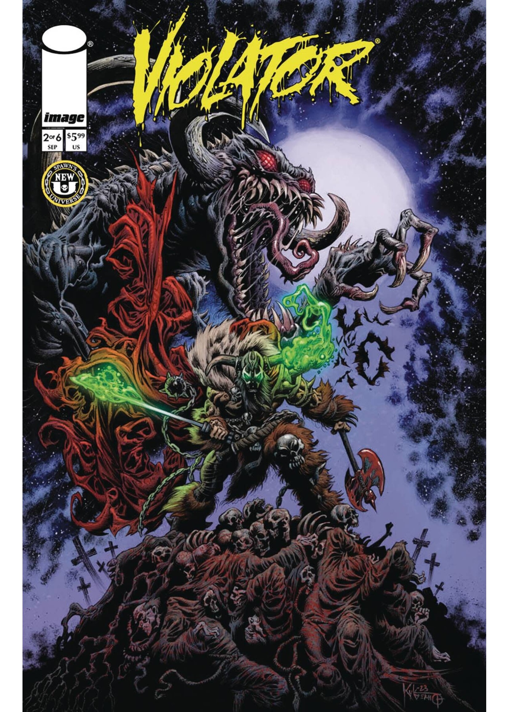 . SPAWN VIOLATOR (2024) #2 (OF 6) CVR A HOTZ