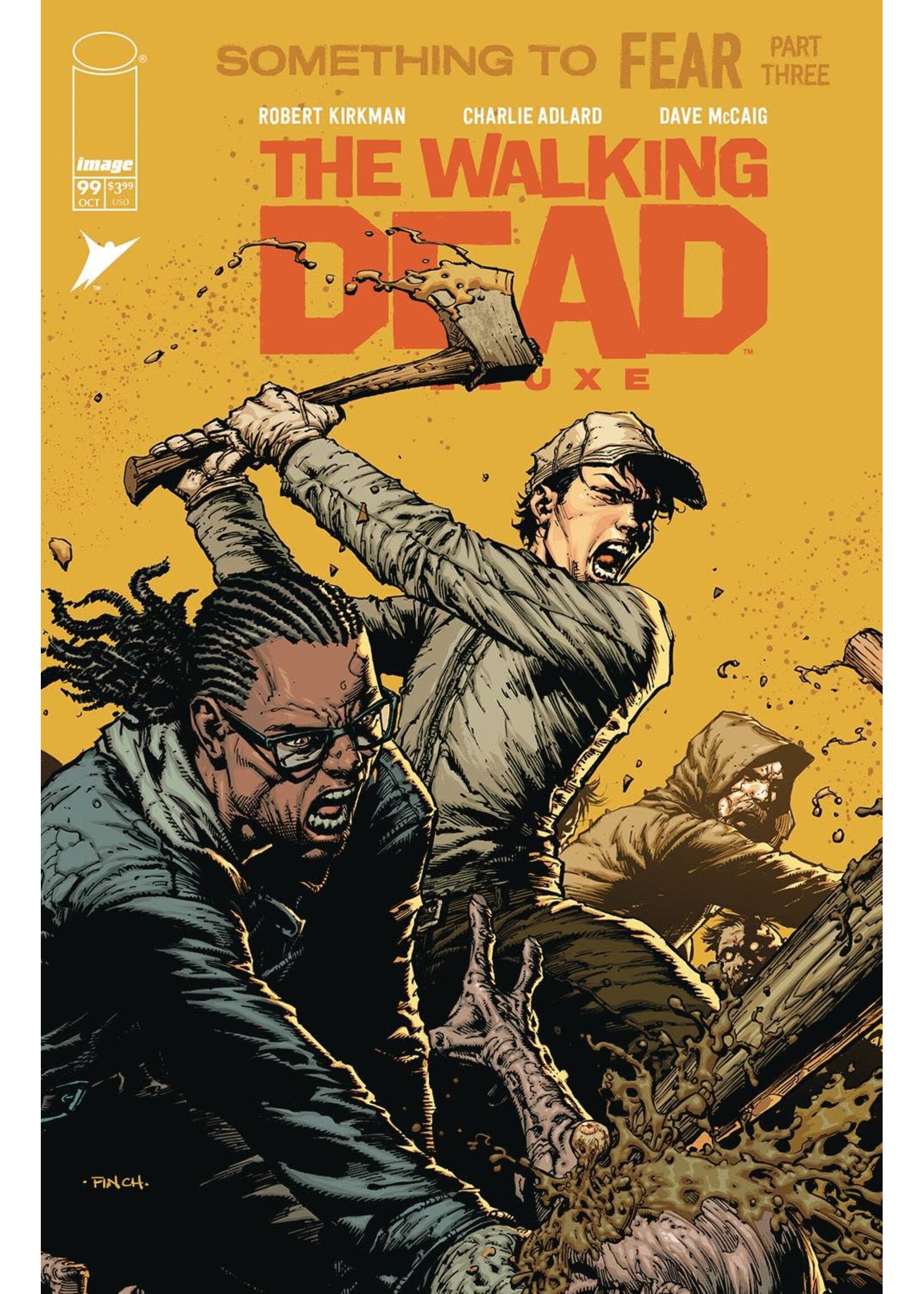 . WALKING DEAD DLX #99 CVR A FINCH & MCCAIG (MR)