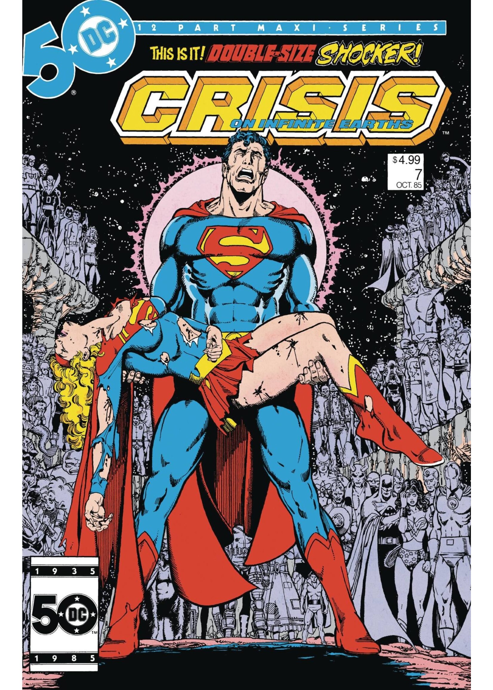 . CRISIS ON INFINITE EARTHS #7 FACSIMILE EDITION