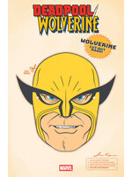 MARVEL COMICS DEADPOOL WOLVERINE (2025) #9 RETRO HALLOWEEN MASK