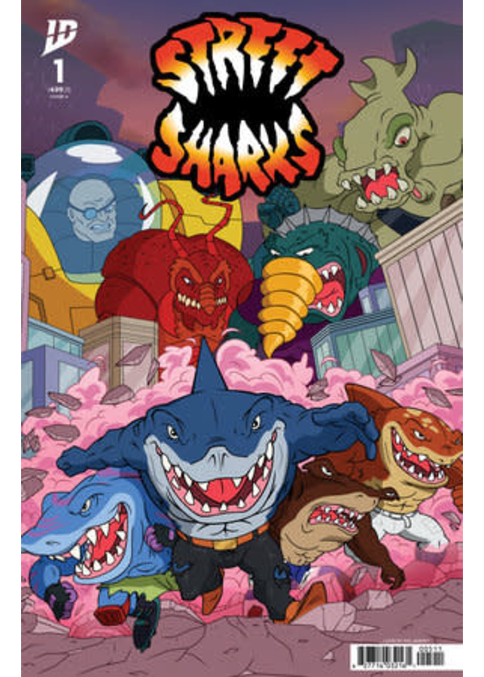 IDW PUBLISHING STREET SHARKS (2025) #1 CVR A
