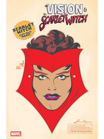 MARVEL COMICS THE VISION & THE SCARLET WITCH (2025) #5 RETRO HALLOWEEN MASK