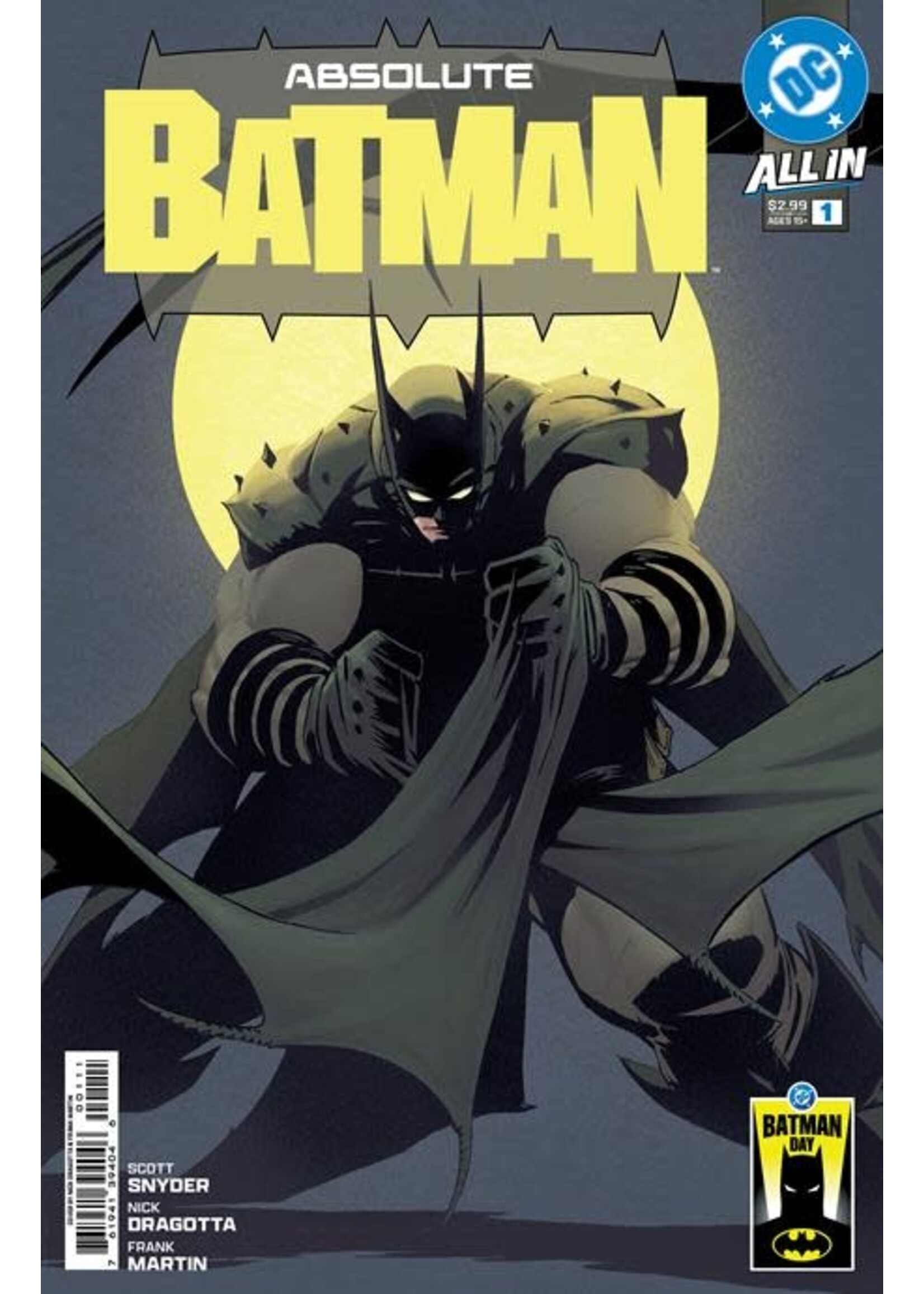 DC COMICS BATMAN DAY 2025 ABSOLUTE BATMAN #1 CVR A DRAGOTTA