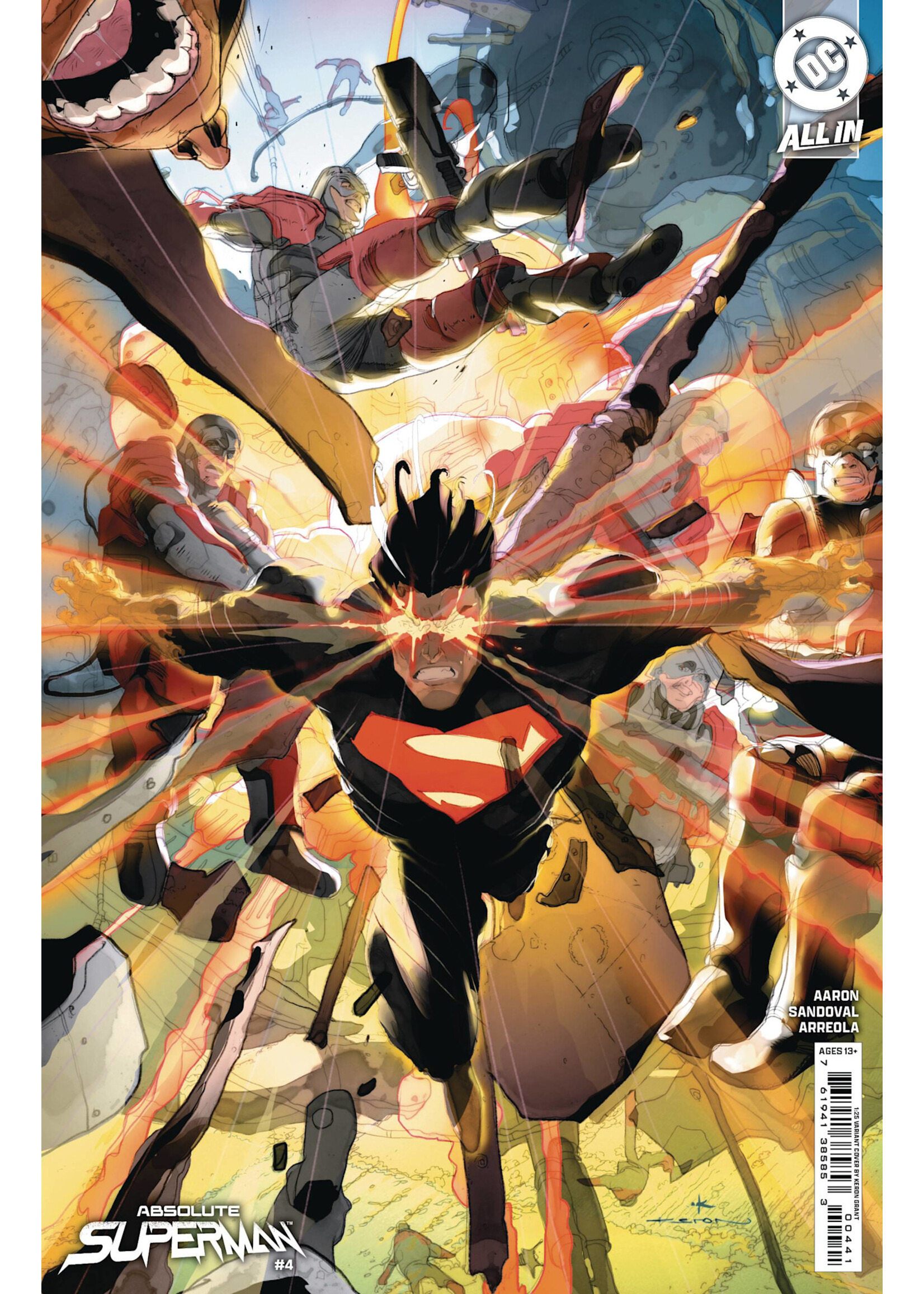 . ABSOLUTE SUPERMAN (2024) #4 1:25