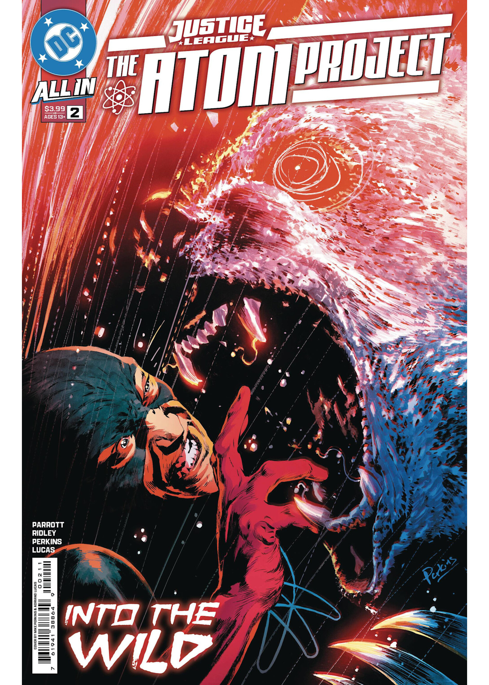 . JUSTICE LEAGUE THE ATOM PROJECT (2024) #2 (OF 6) CVR A PERKINS