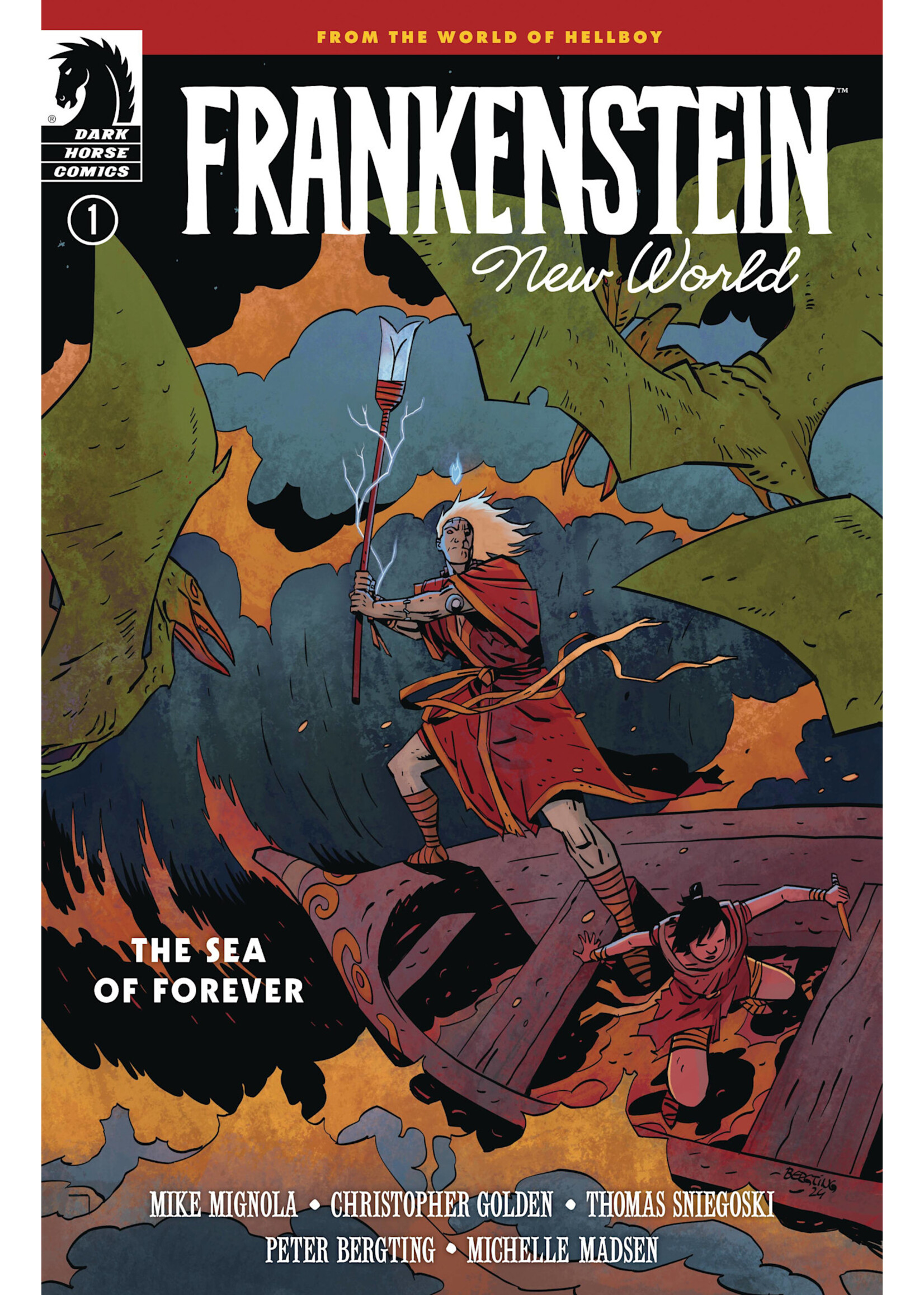 DARK HORSE FRANKENSTEIN NEW WORLD THE SEA OF FOREVER #1 CVR A