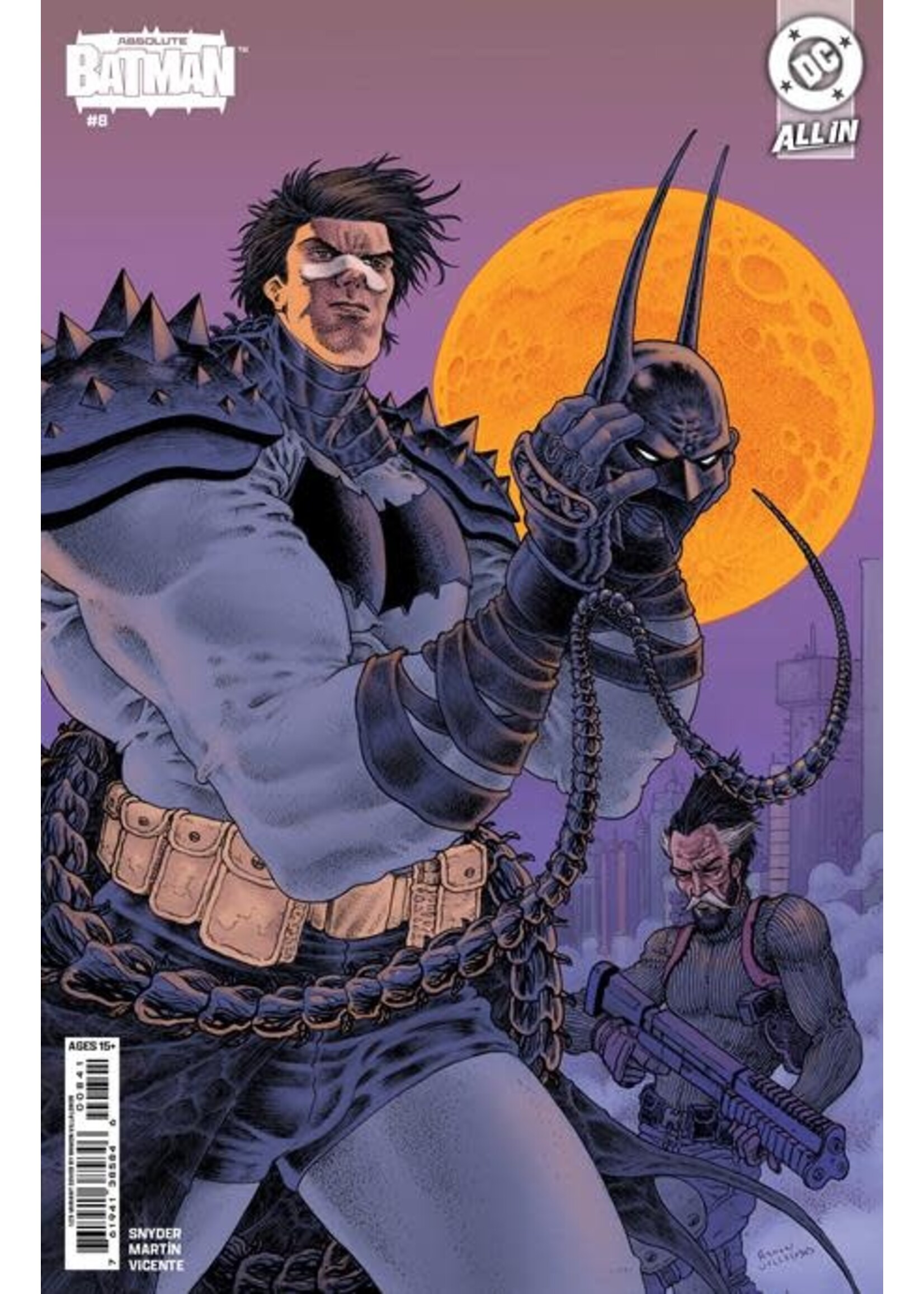 . ABSOLUTE BATMAN (2024) #8 CVR D INC 1:25 VILLALOBOS