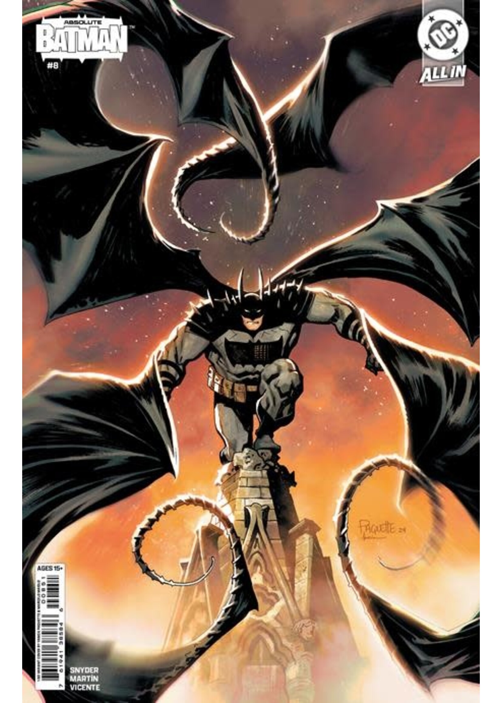 . ABSOLUTE BATMAN (2024) #8 CVR E INC 1:50 PAQUETTE