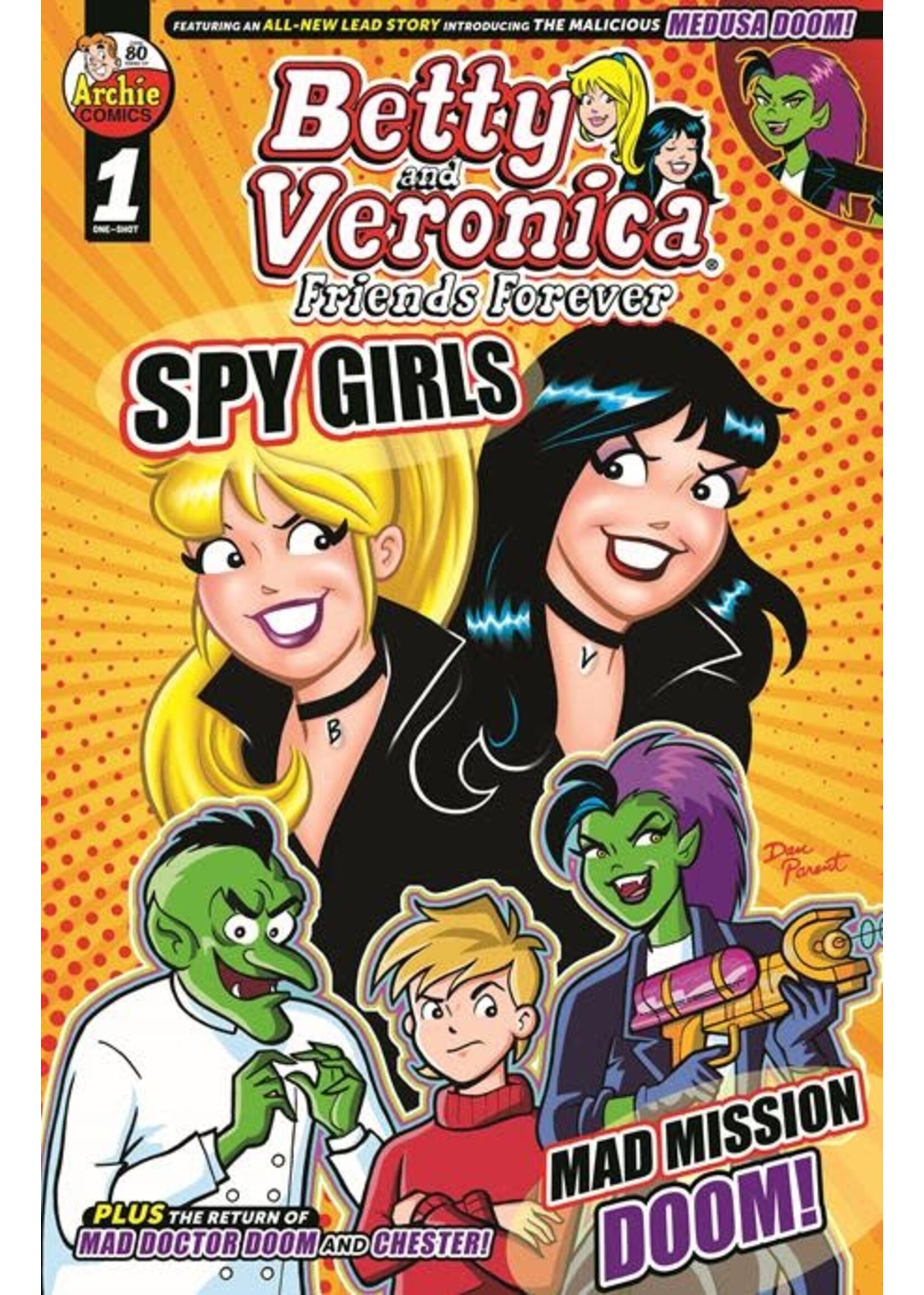 ARCHIE COMICS BETTY & VERONICA FRIENDS FOREVER SPY GIRLS (ONE SHOT) CVR A