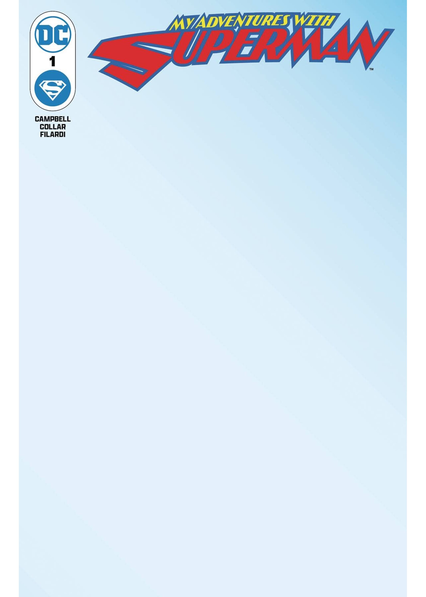 . MY ADVENTURES WITH SUPERMAN (2024) #1 DMBV SKETCH