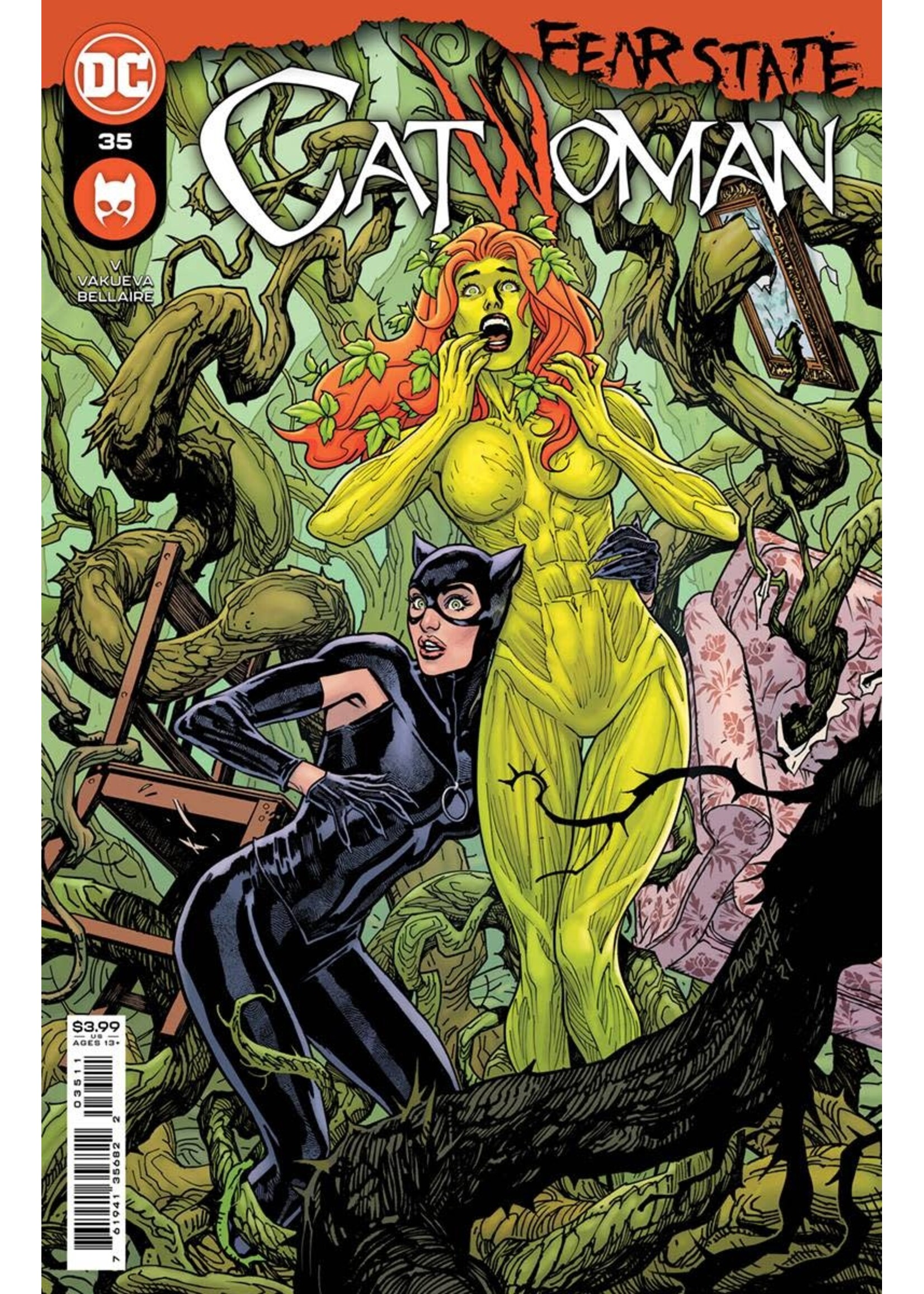 . CATWOMAN (2018) #35 CVR A YANICK PAQUETTE (FEAR STATE)
