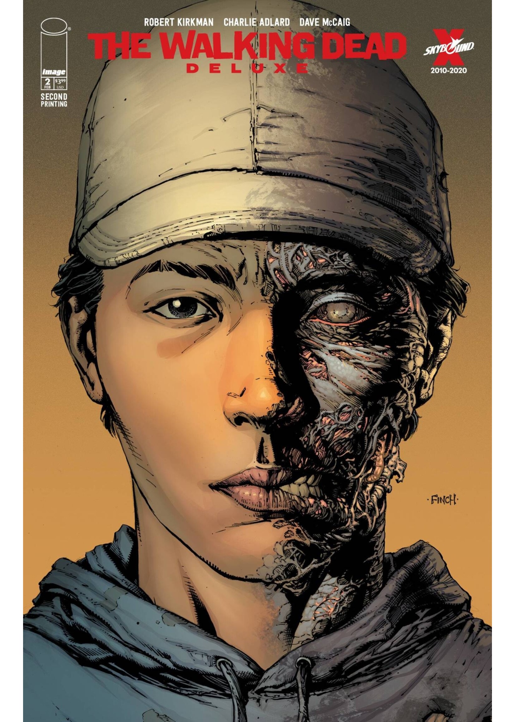 . WALKING DEAD DLX # 2 CVR A FINCH & MCCAIG 2ND PTG