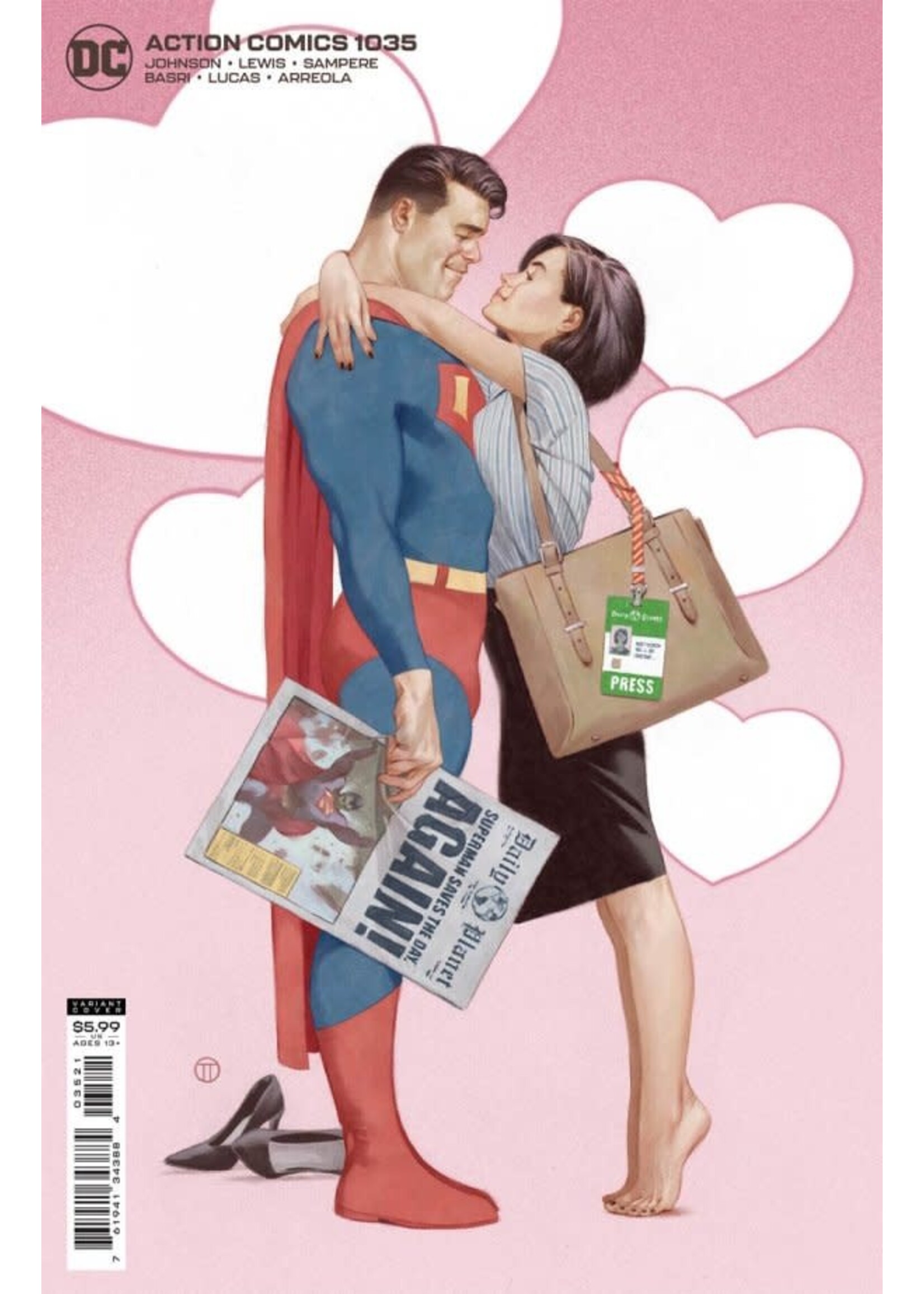 . ACTION COMICS #1035 CVR B JULIAN TOTINO