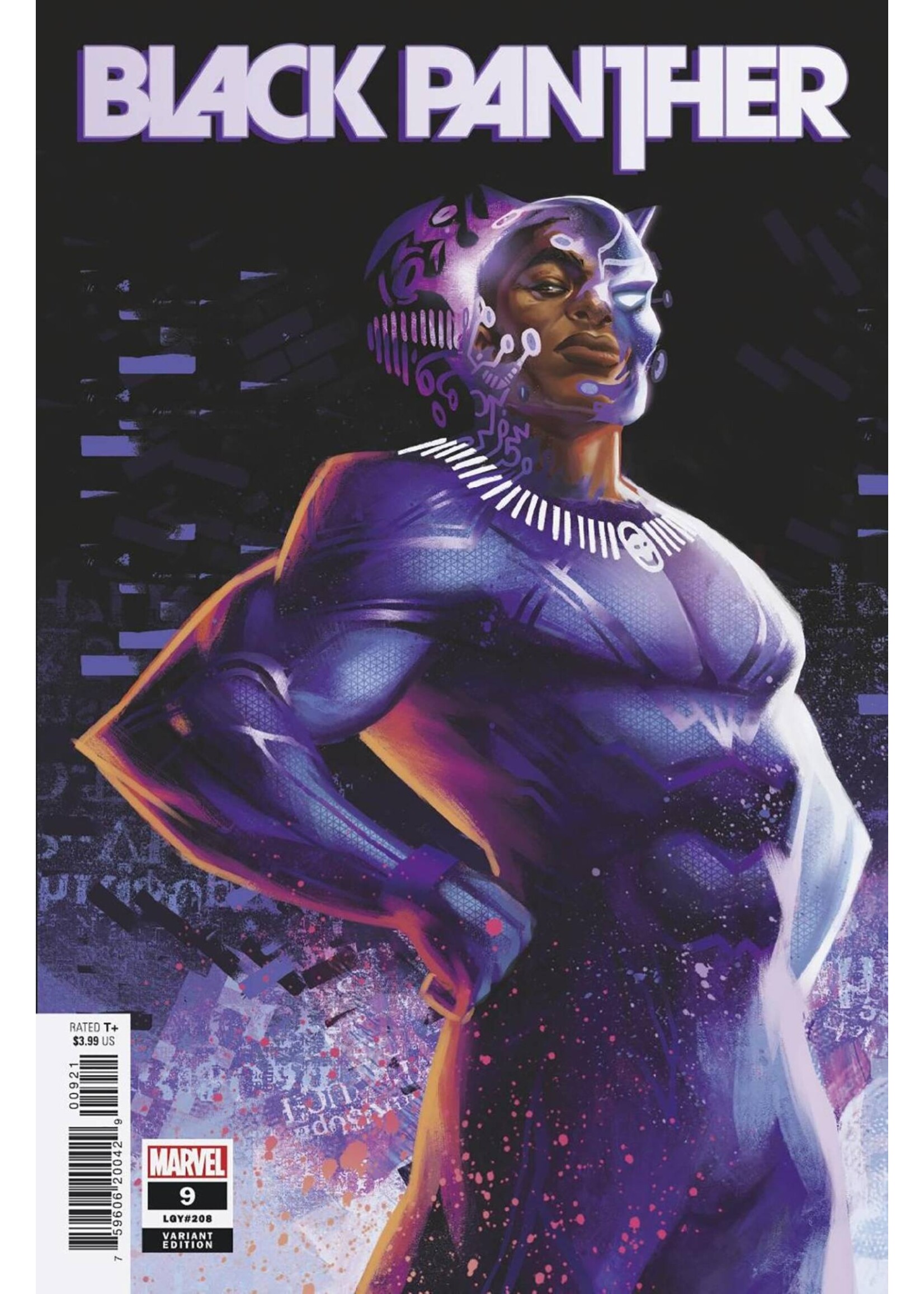 . BLACK PANTHER #9 MANHANINI VARIANT