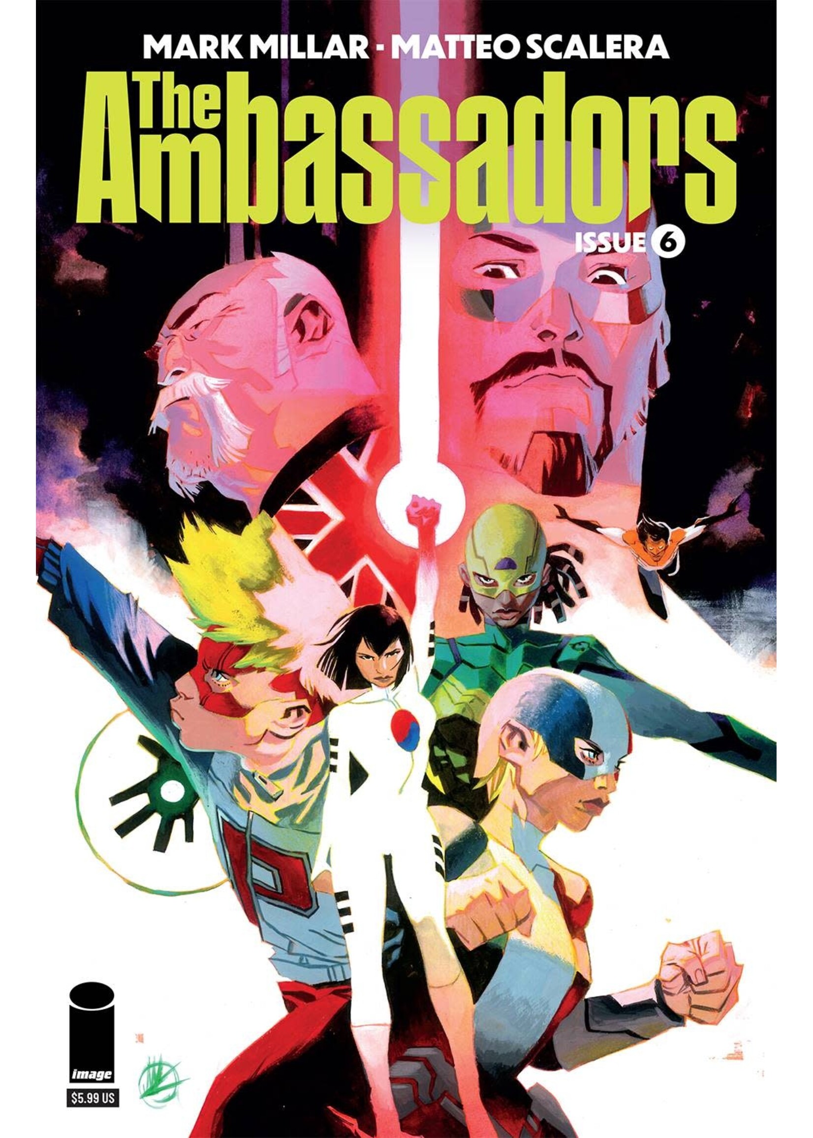 . AMBASSADORS #6 (OF 6) CVR A SCALERA (MR)