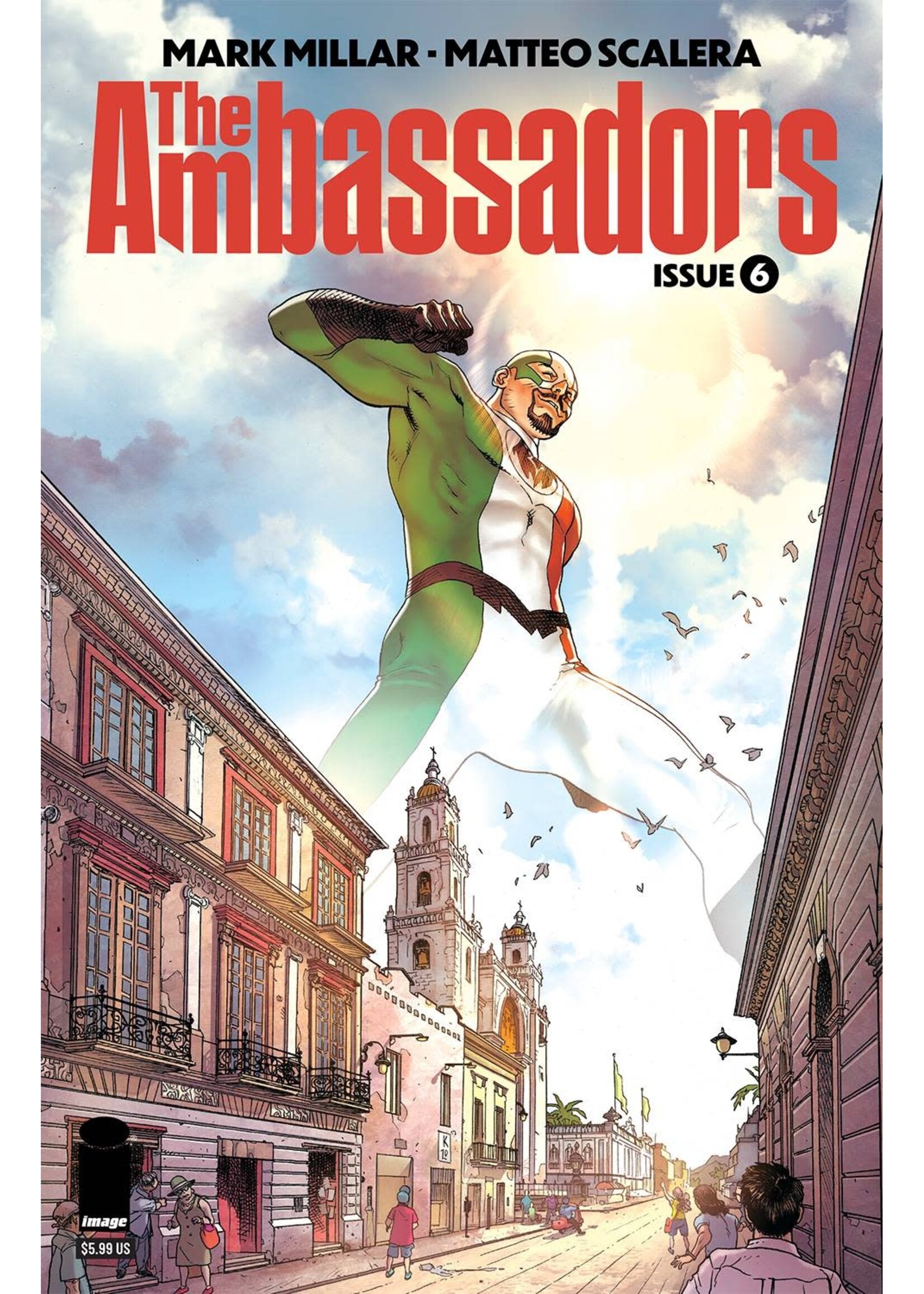 . AMBASSADORS #6 (OF 6) CVR C PLUNKETT (MR)