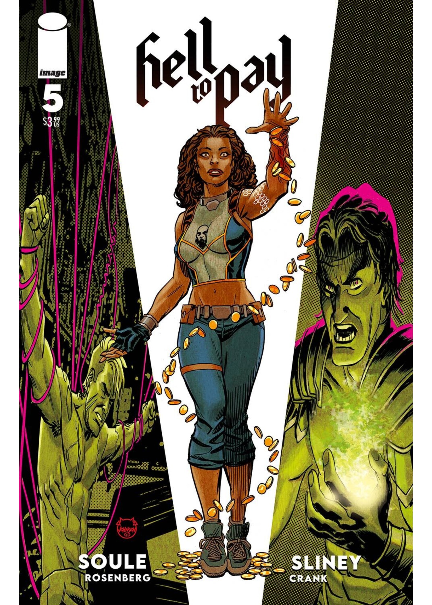 . HELL TO PAY #5 (OF 6) CVR A JOHNSON