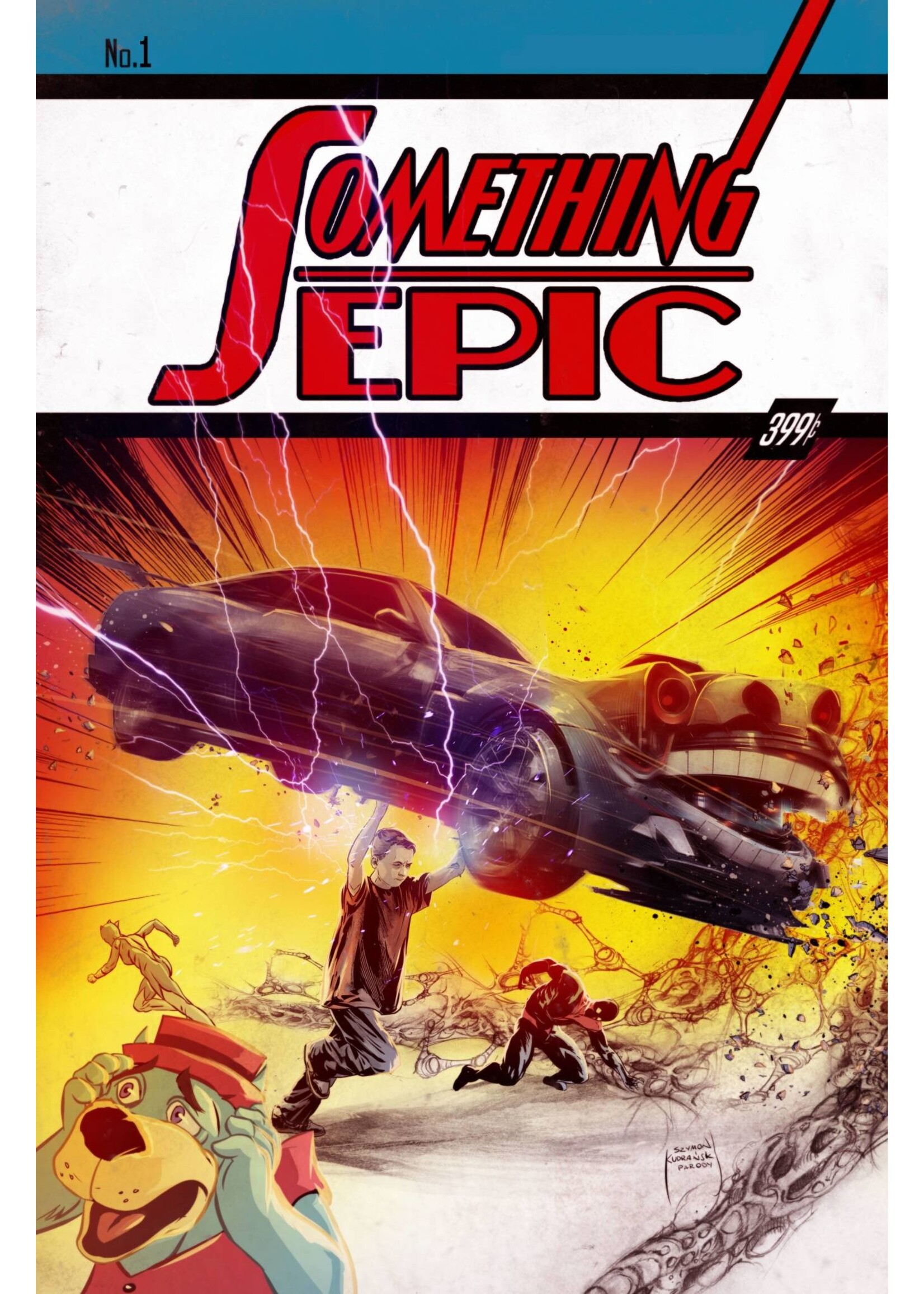 . SOMETHING EPIC #1 2ND PTG CVR A