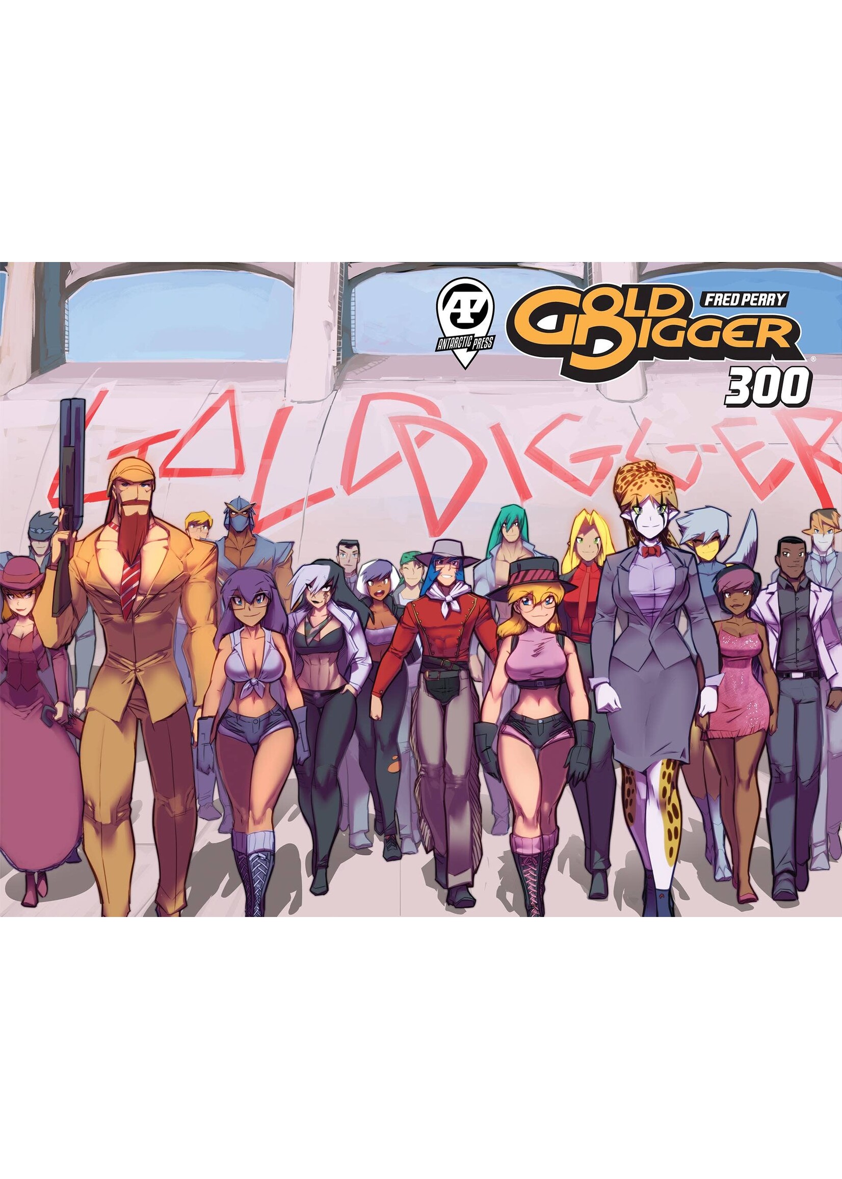 . GOLD DIGGER #300 CVR A PERRY STANDARD CVR