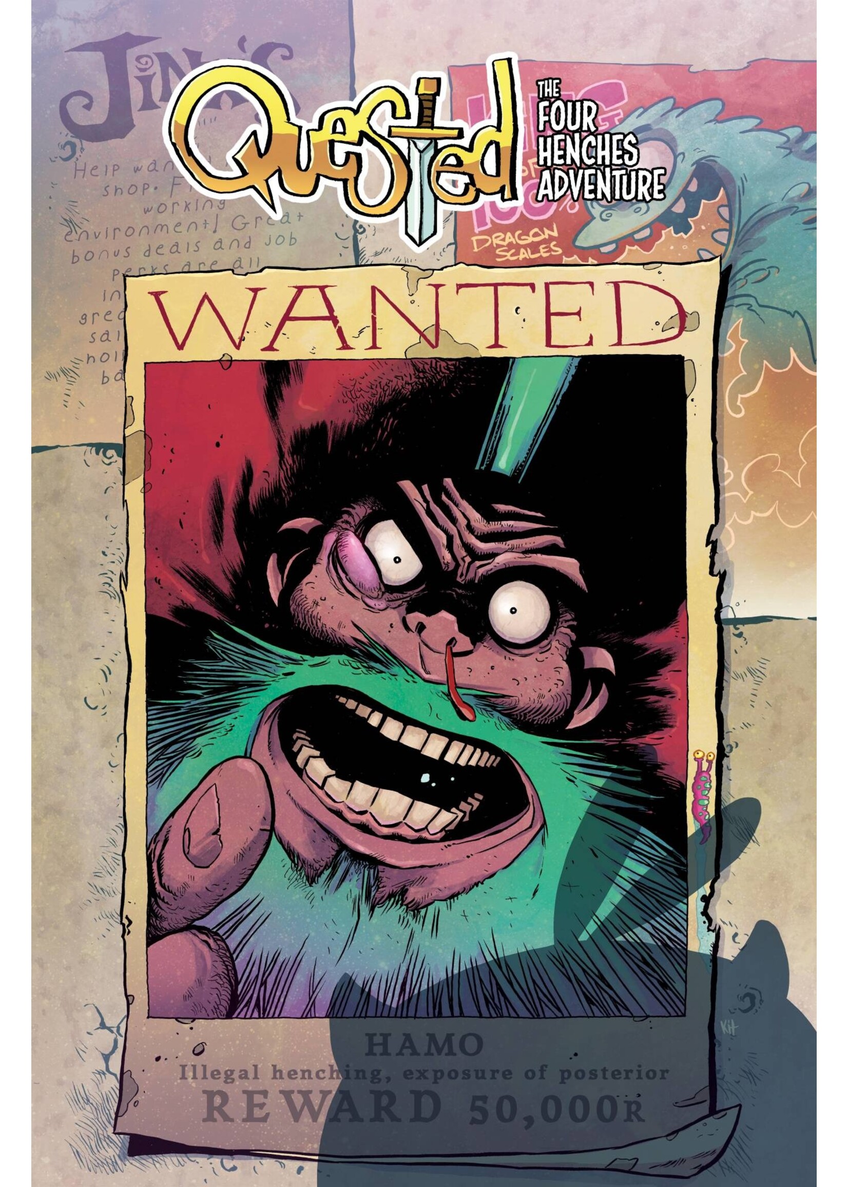 MASSIVE PUBLISHING QUESTED THE FOUR HENCHES ONE SHOT CVR A WALLIS