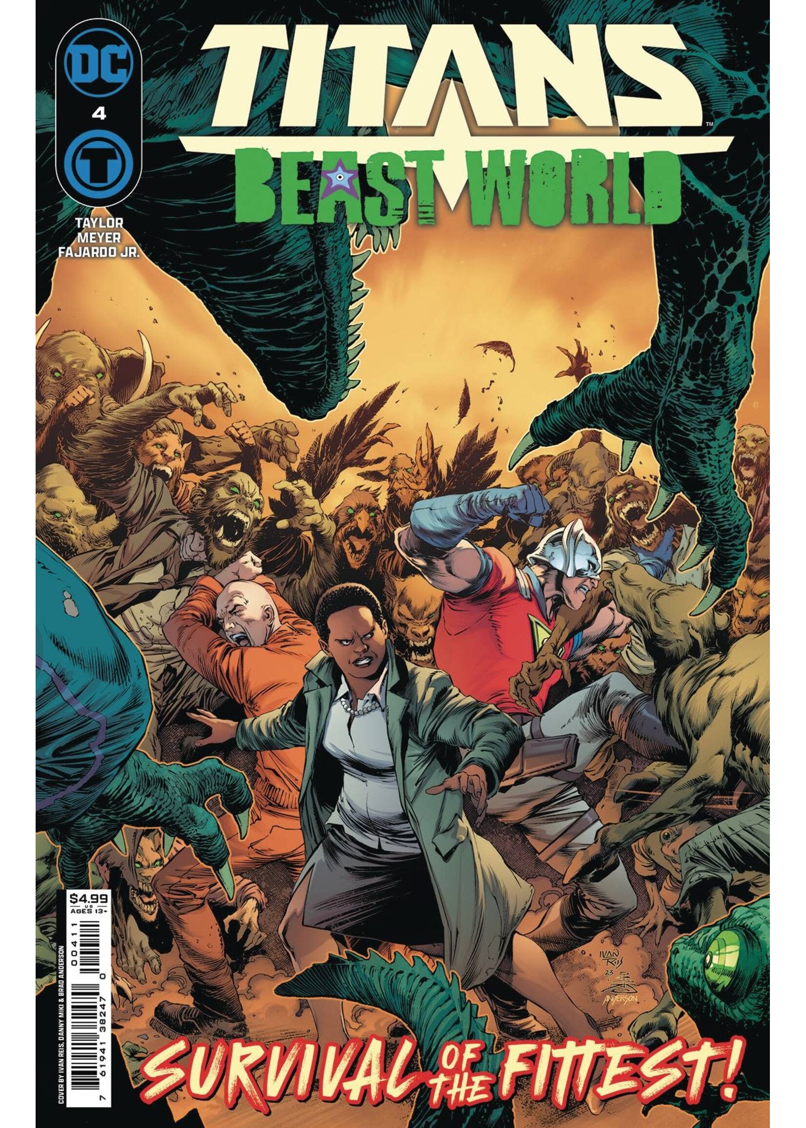. TITANS BEAST WORLD #4