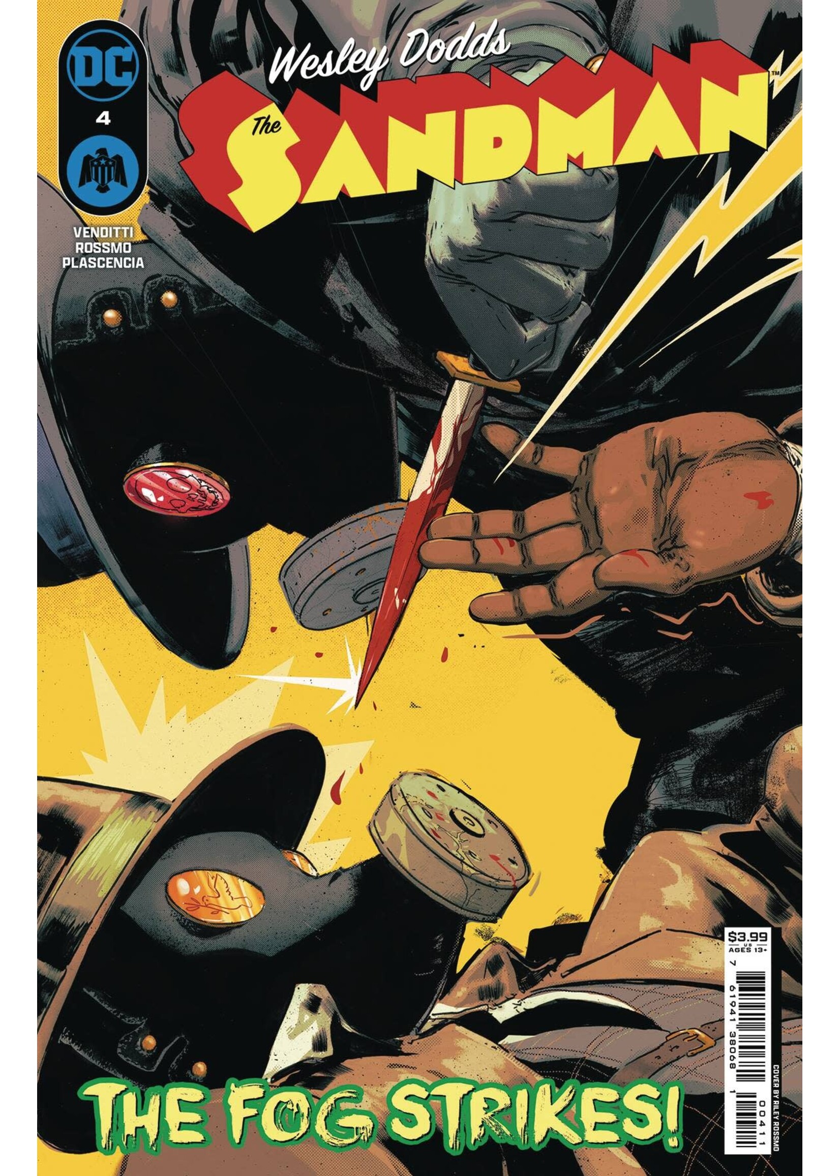 . WESLEY DODDS THE SANDMAN #4