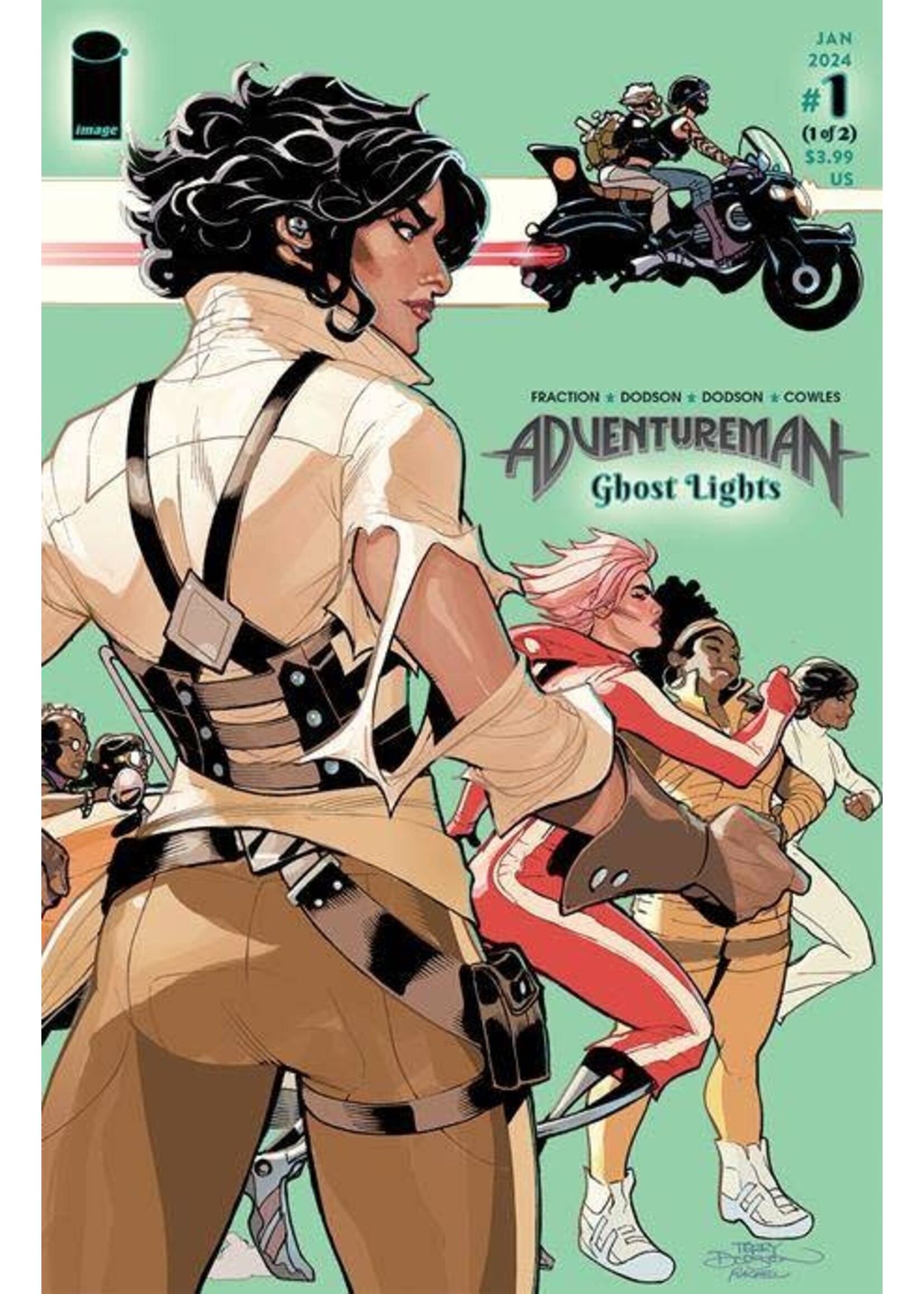 . ADVENTUREMAN GHOST LIGHTS #1 CVR A DODSON