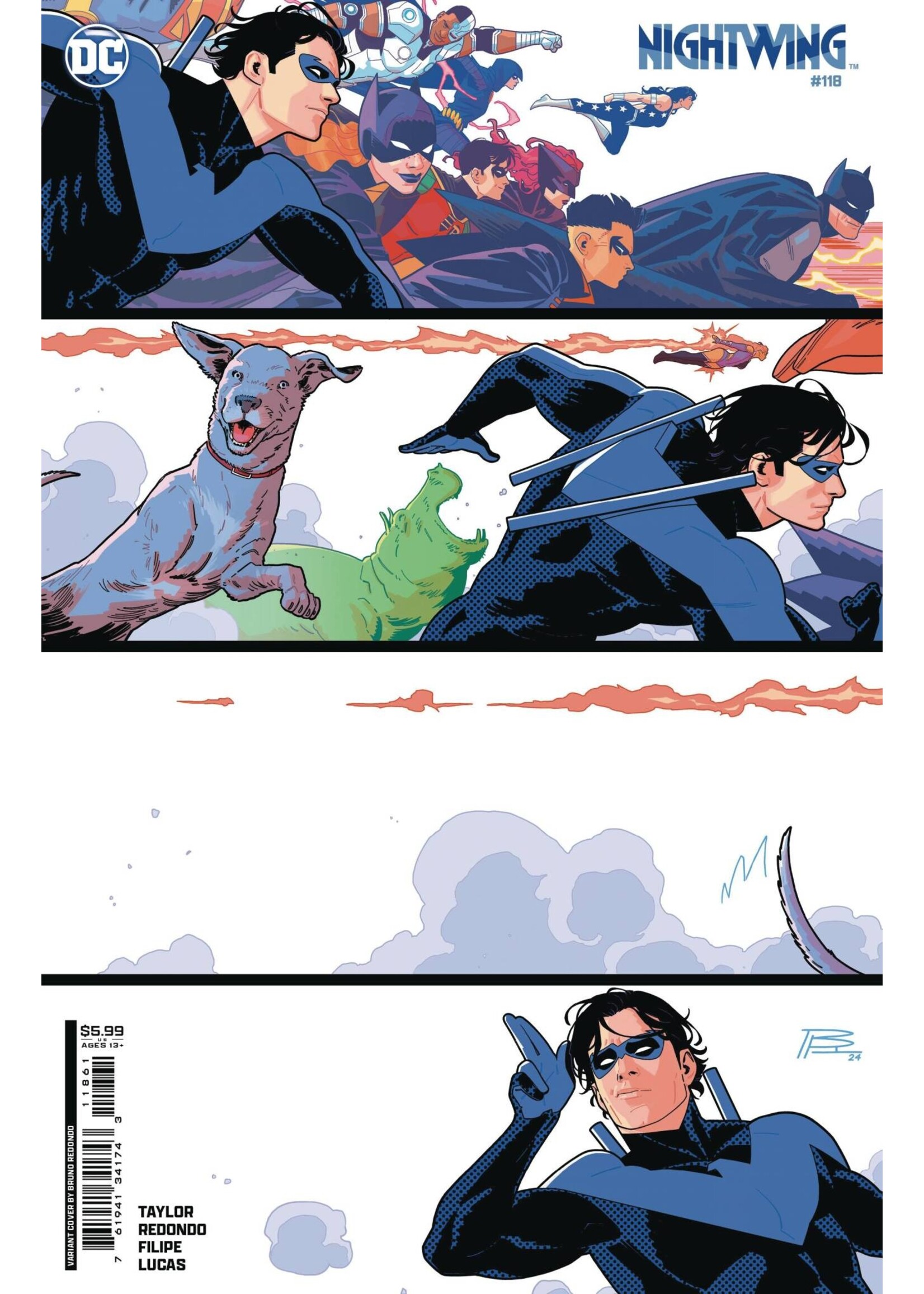 . NIGHTWING (2016) #118 REDONDO