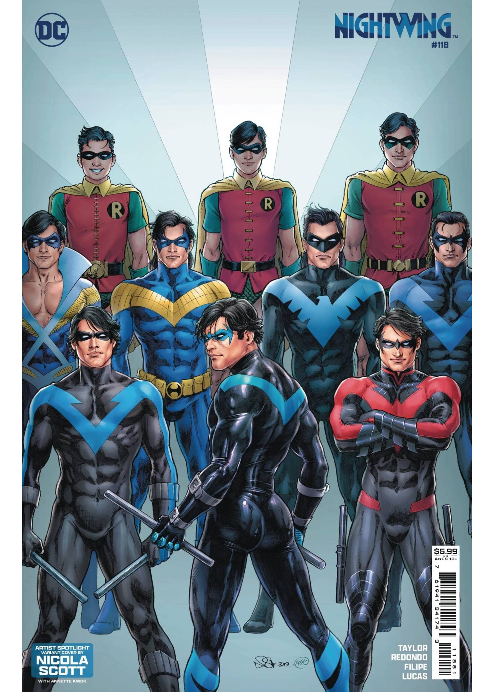. NIGHTWING (2016) #118 SCOTT ARTIST SPOTLIGHT