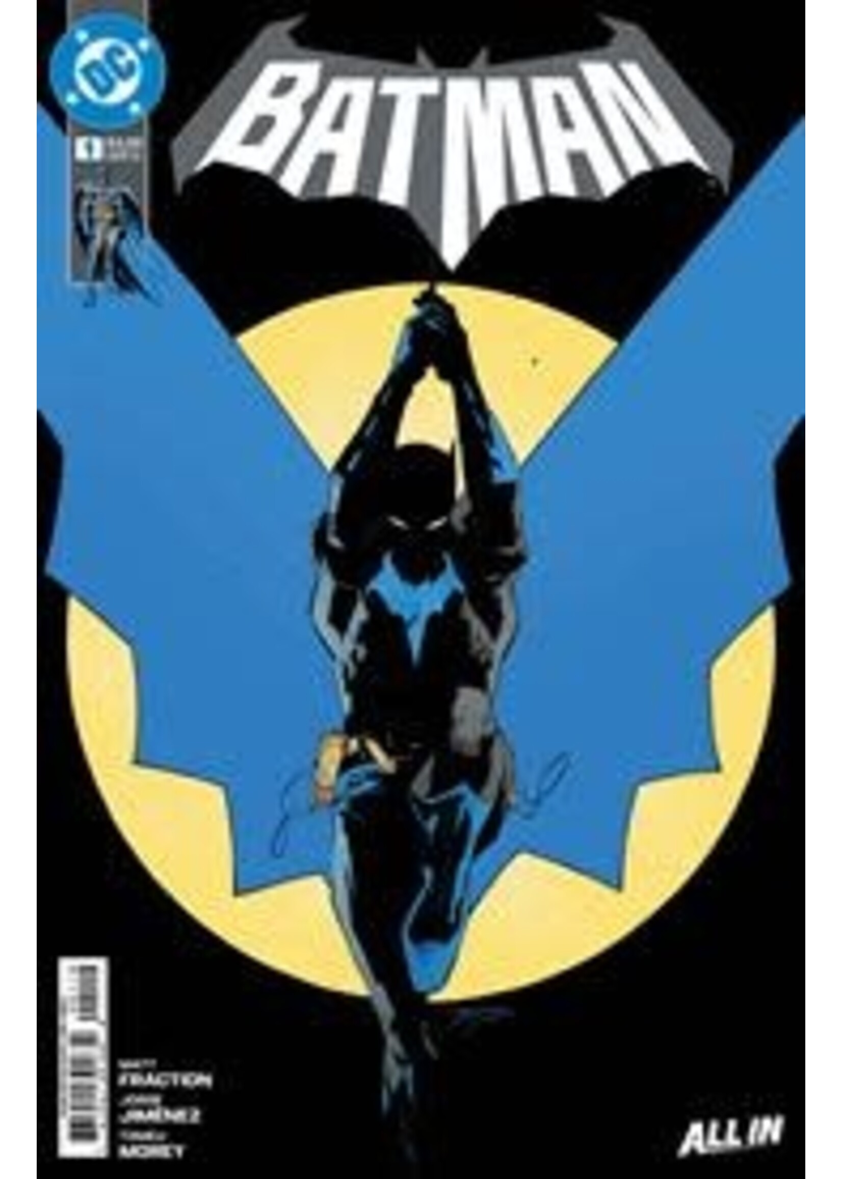 DC COMICS BATMAN (2025) #1 SECOND PRINTING CVR A JIMENEZ