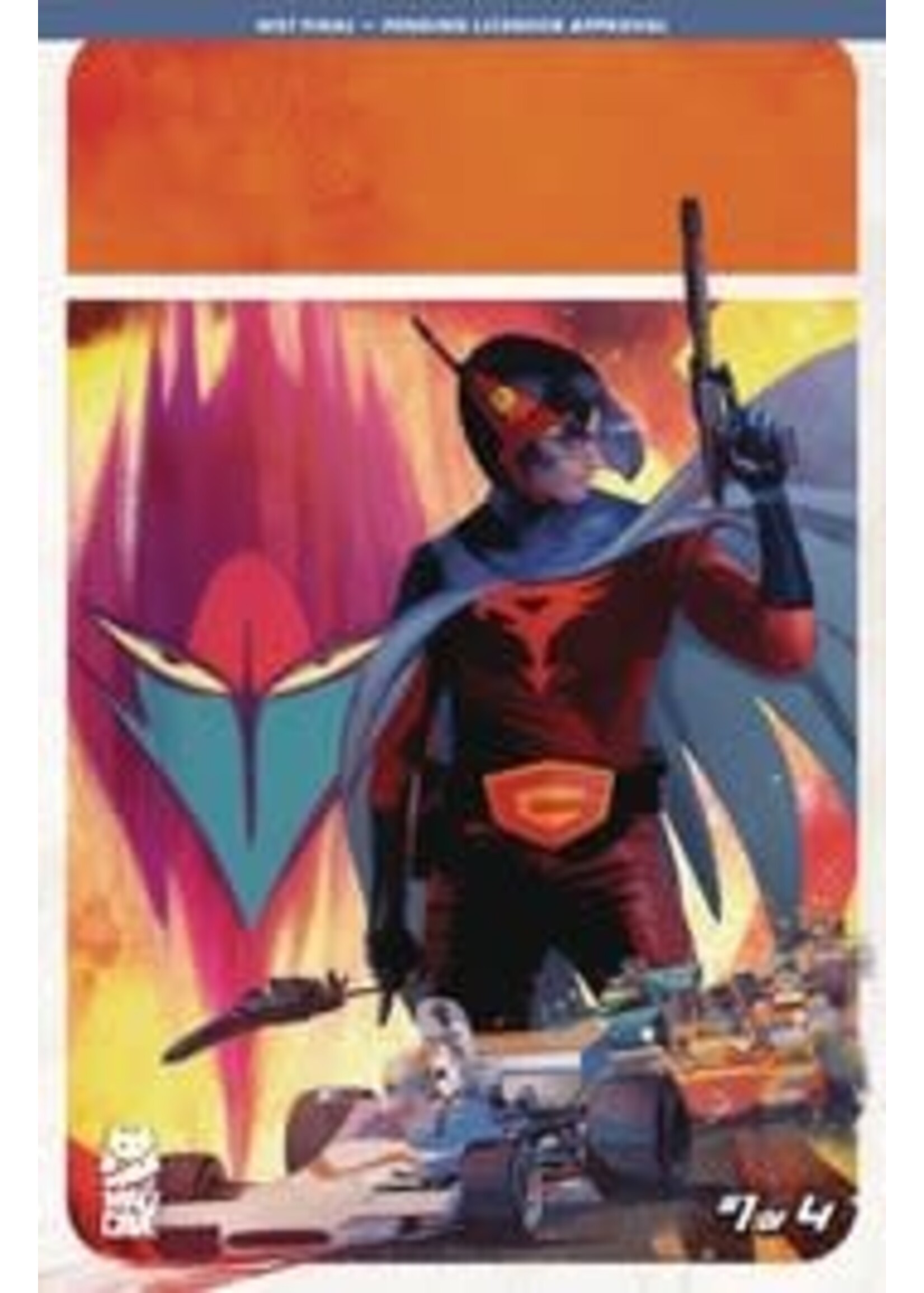 MAD CAVE GATCHAMAN ONLY ONE EARTH #1 (OF 4) CVR A EDWARDS
