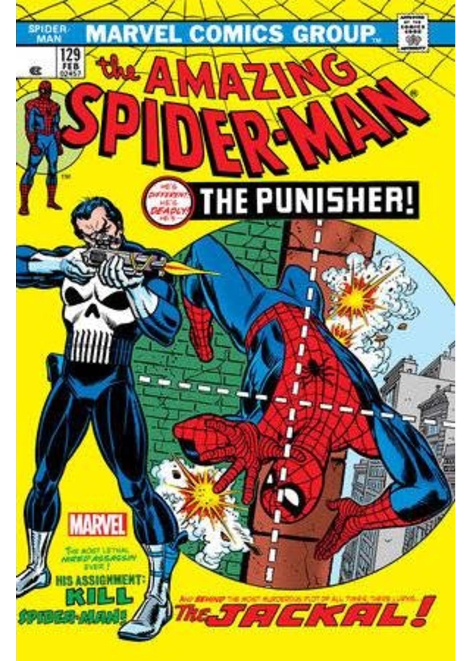 . AMAZING SPIDER-MAN #129 FACSIMILE EDITION FOIL VAR (2025)