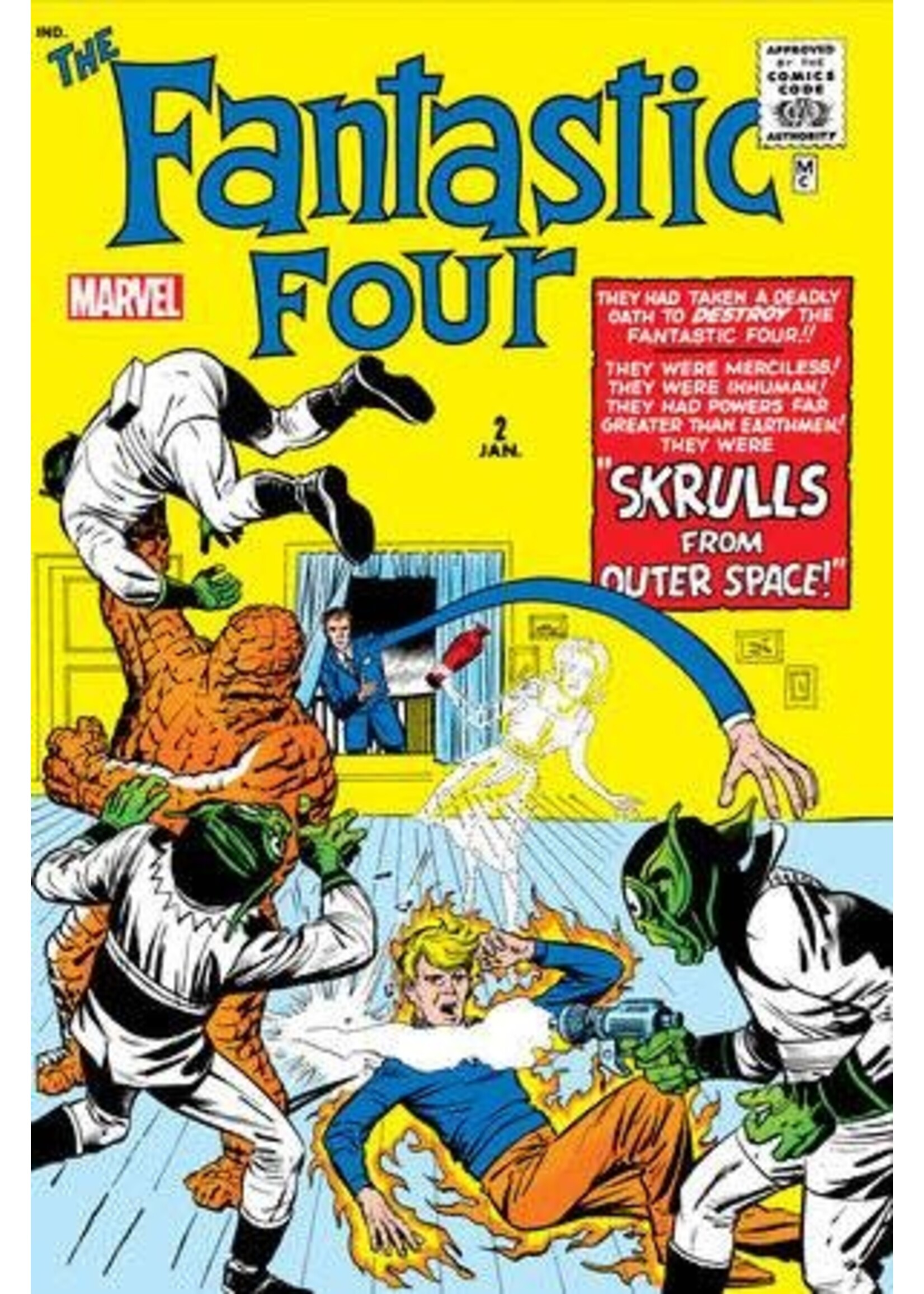 . FANTASTIC FOUR #2 FACSIMILE EDITION FOIL VAR