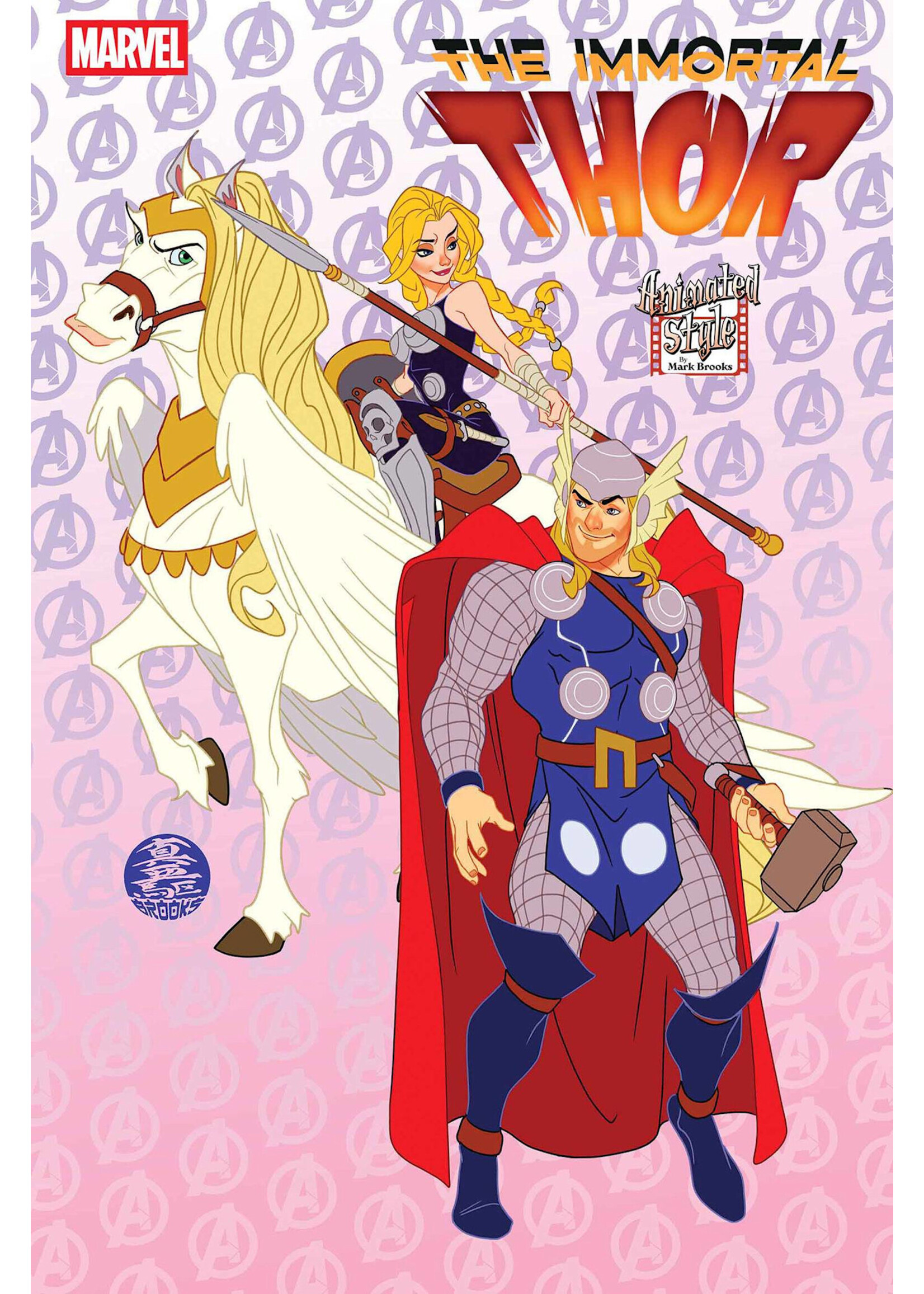 . IMMORTAL THOR (2023) #20 BROOKS ANIMATED-STYLE VAR