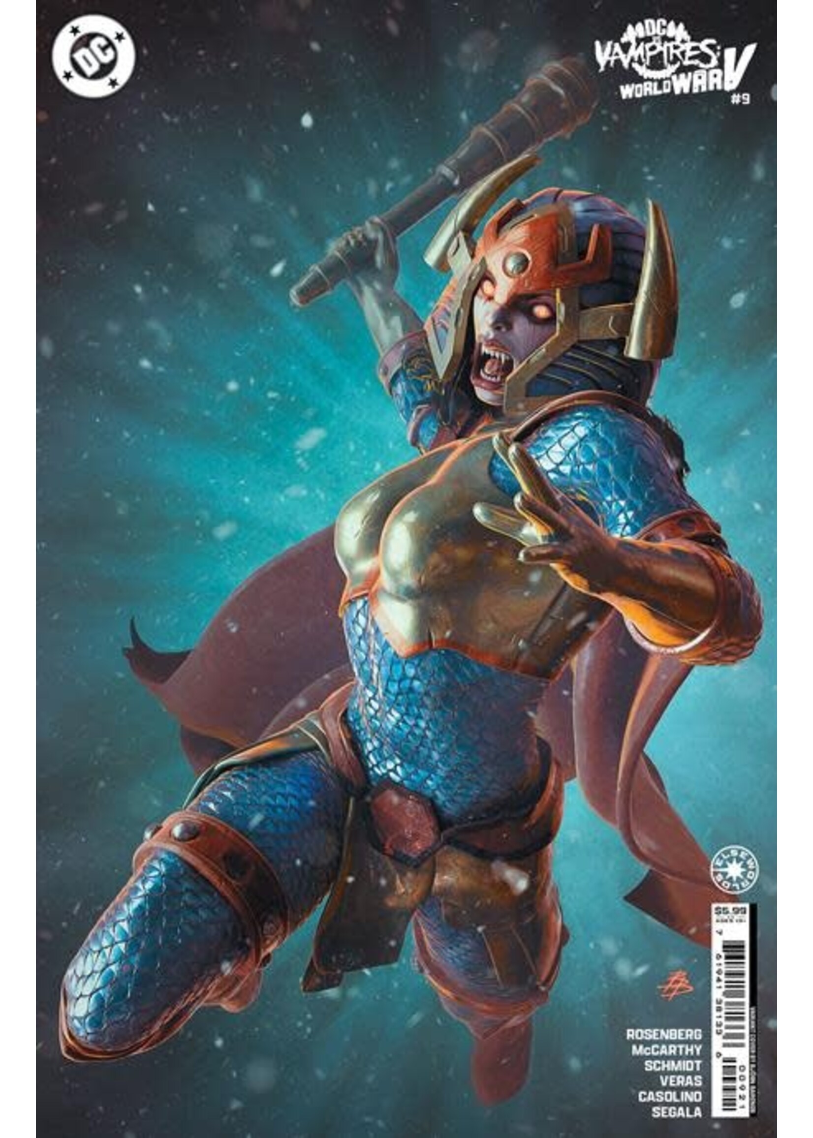 . DC VS VAMPIRES WORLD WAR V #9 (OF 12) CVR C BARENDS