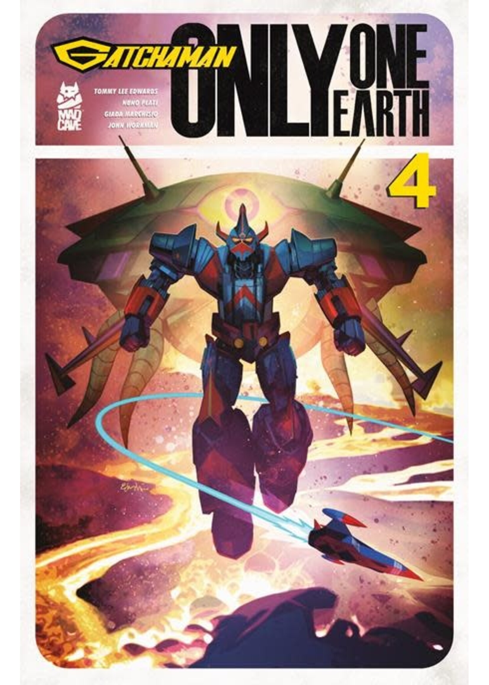 MAD CAVE GATCHAMAN ONLY ONE EARTH #4 (OF 4)