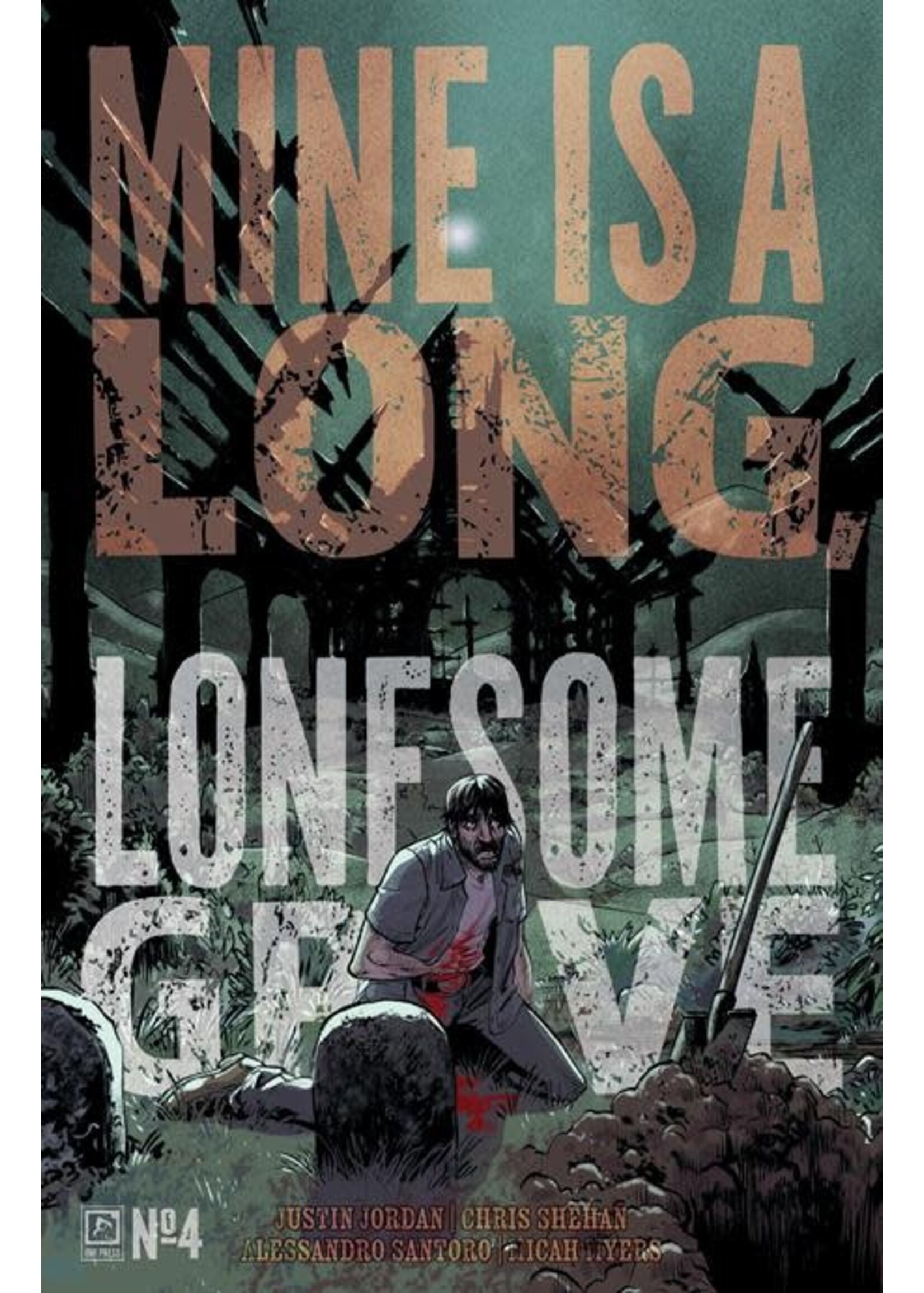 ONI PRESS MINE IS A LONG LONESOME GRAVE #4 (OF 4) CVR A ROBERTS (MR)
