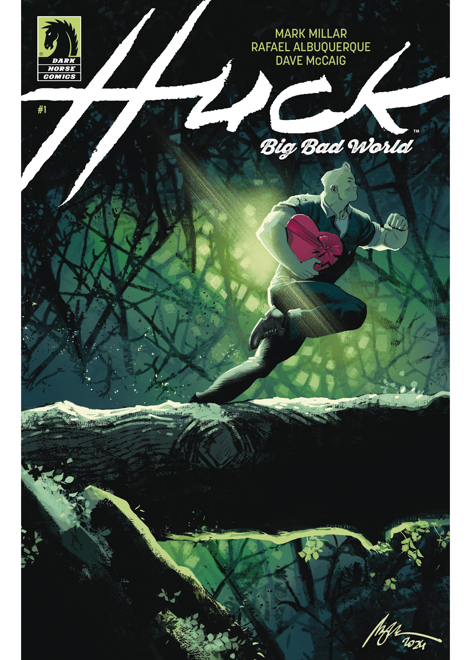 DARK HORSE HUCK BIG BAD WORLD #1 CVR A