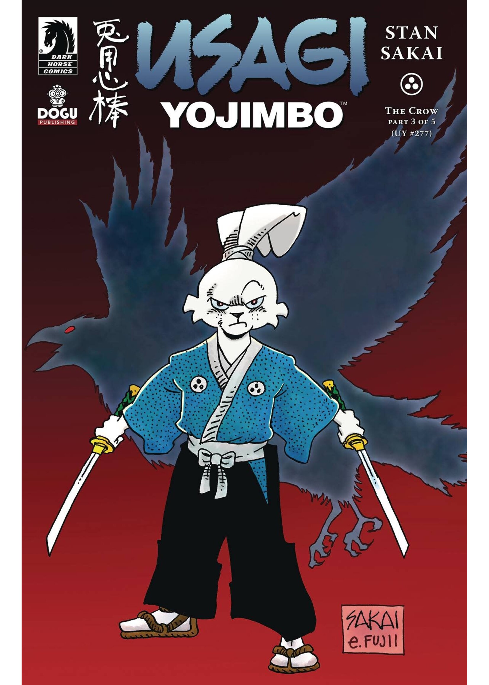 DARK HORSE USAGI YOJIMBO CROW #3 CVR A SAKAI