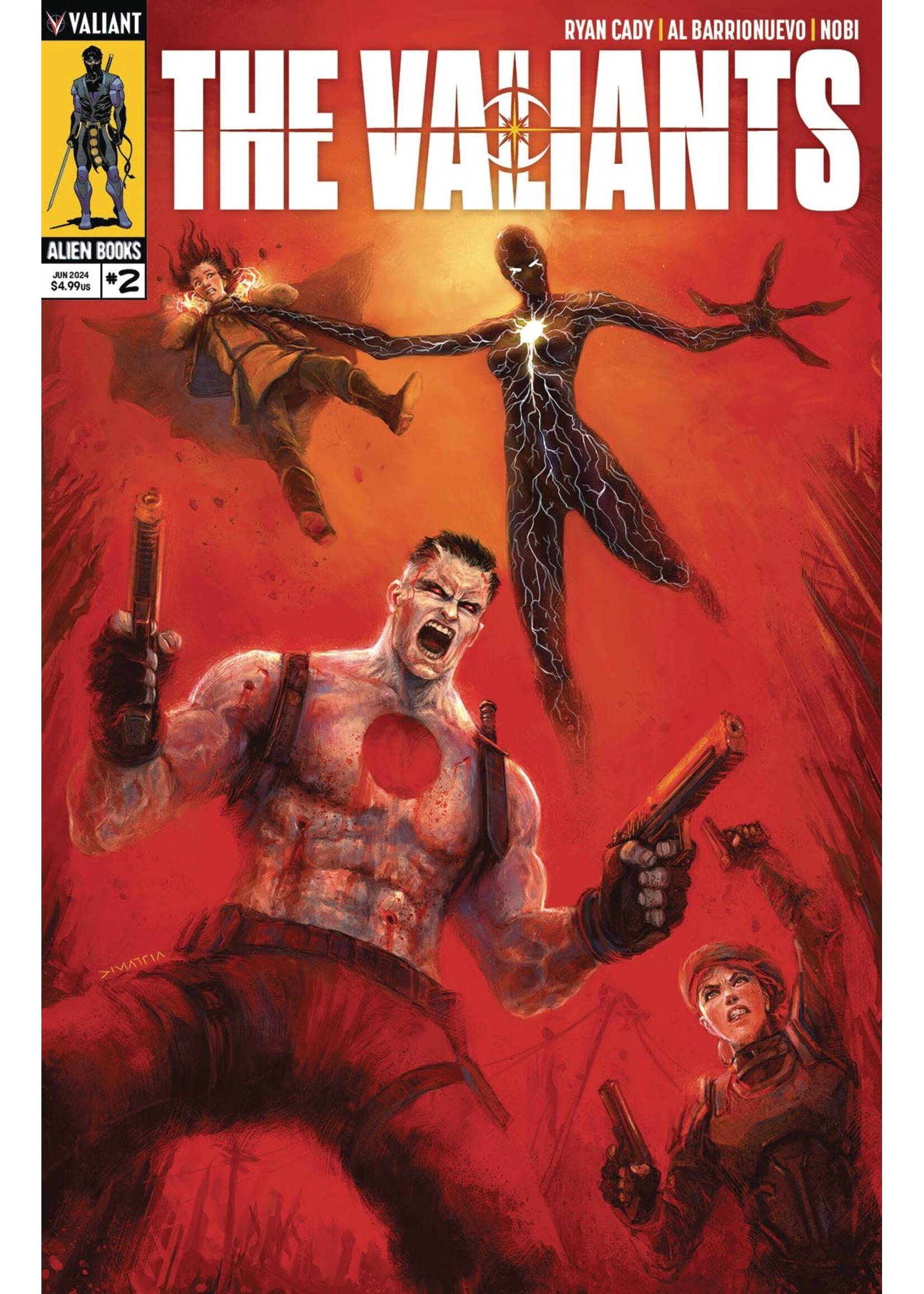 VALIANT VALIANTS (2024) #2 (OF 4) CVR A DI MATTIA