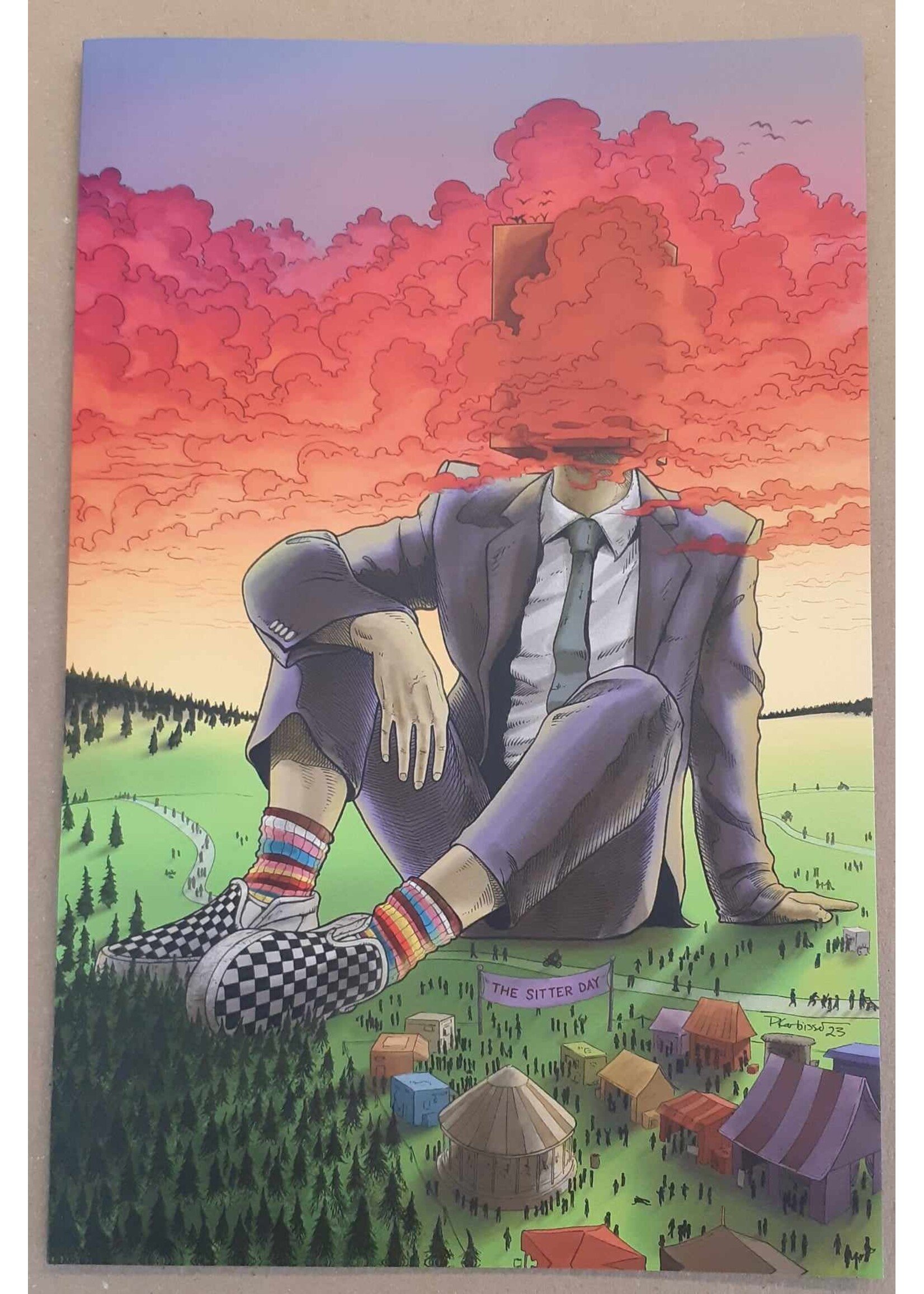 3PRESS COMICS THE SITTER #1 CVR B KORBISSER