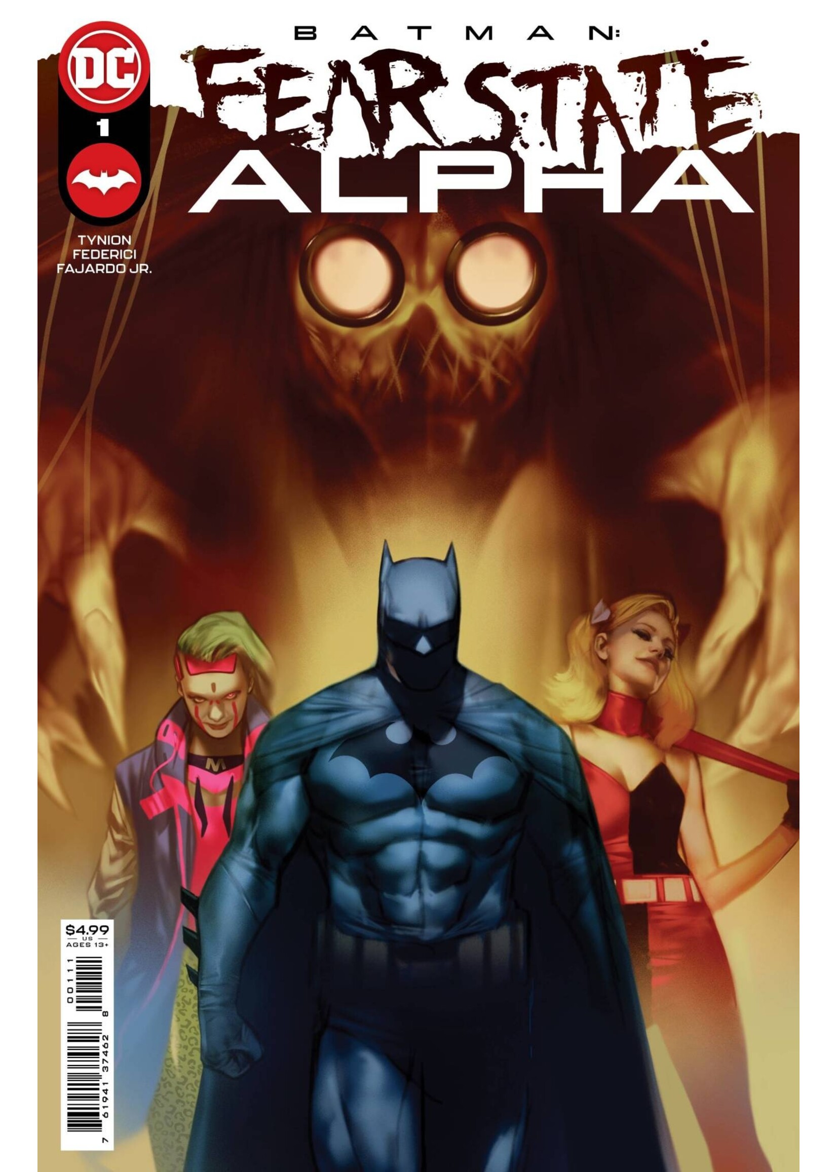 . BATMAN FEAR STATE ALPHA #1 (ONE SHOT) CVR A