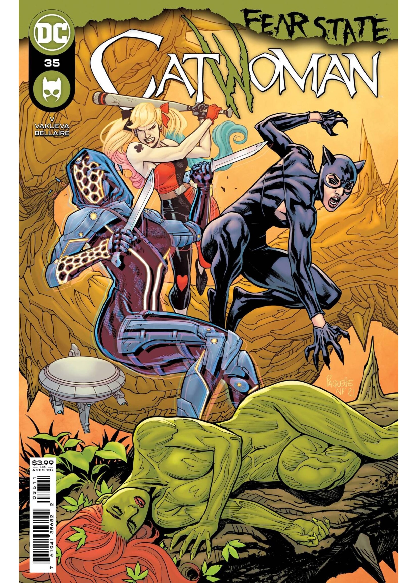 . CATWOMAN (2018) #36 CVR A YANICK PAQUETTE (FEAR STATE)