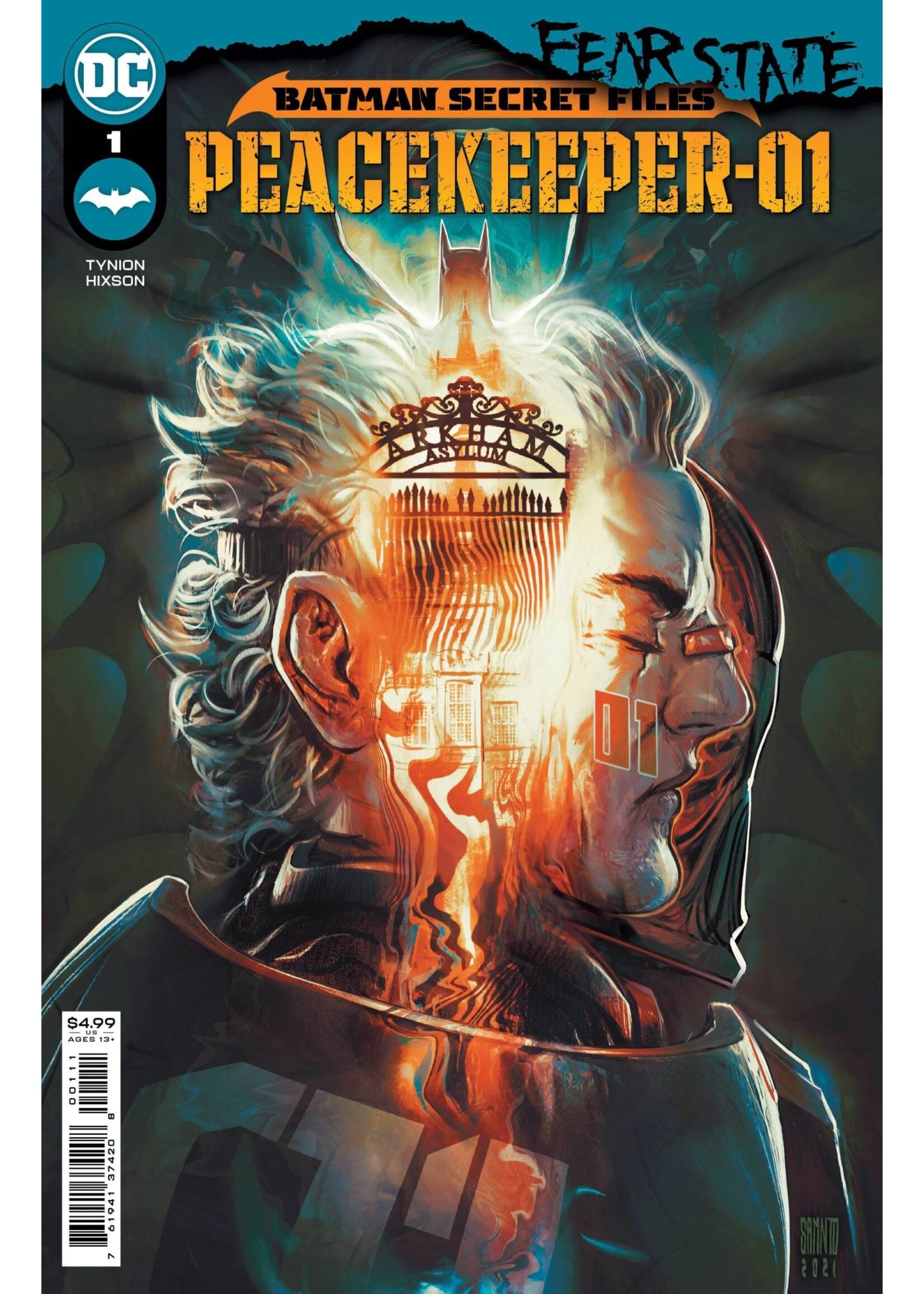 . BATMAN SECRET FILES PEACEKEEPER-01 #1 CVR A RAFAEL