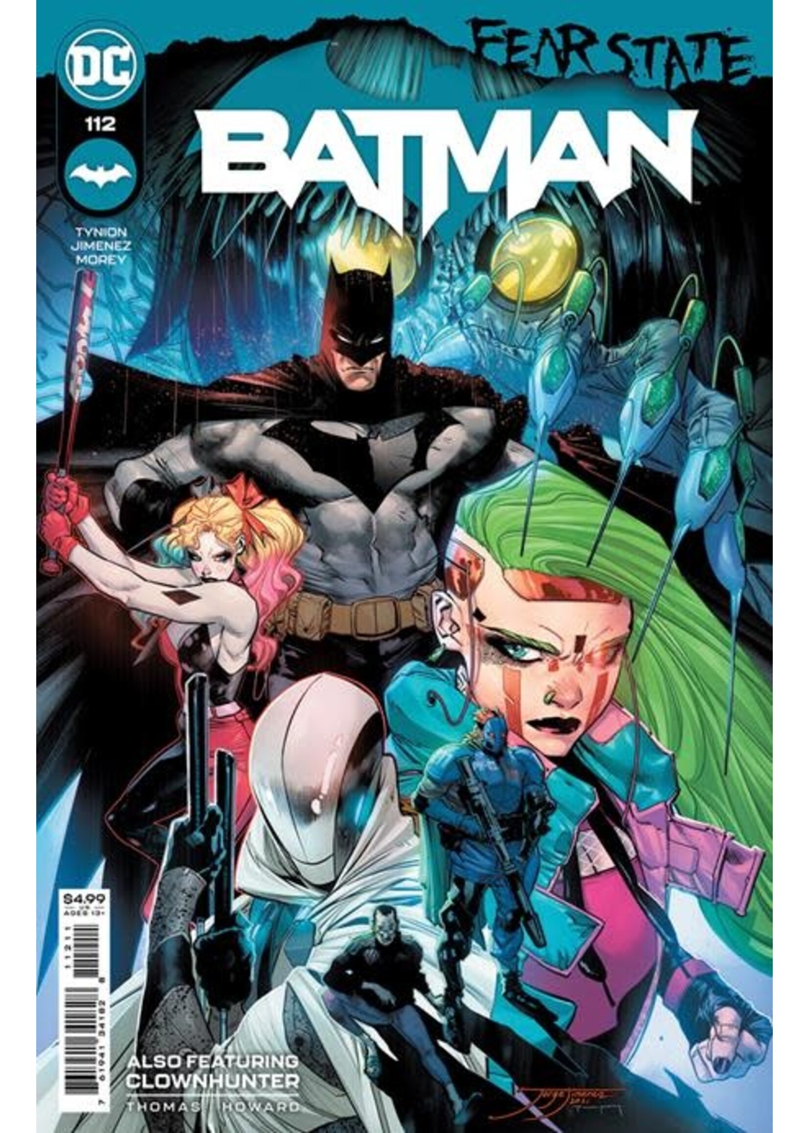 . BATMAN (2016) #112 CVR A JORGE JIMENEZ (FEAR STATE)